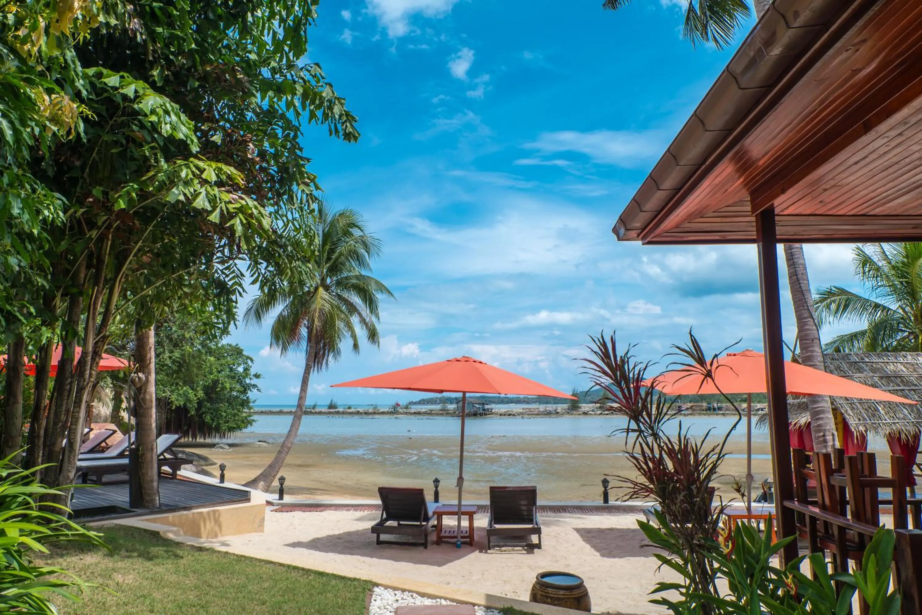 Beach in Cyana Resort