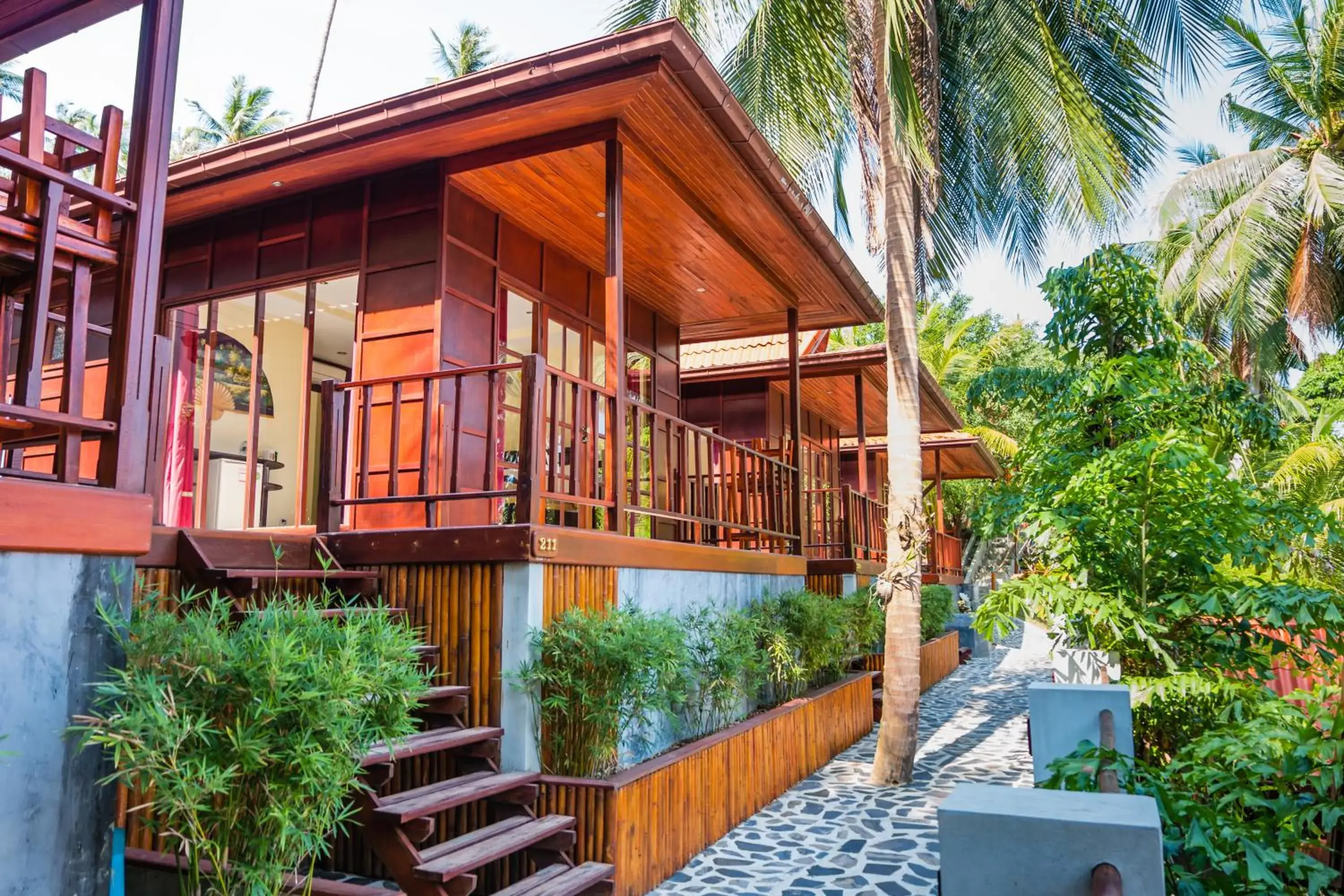 Deluxe Bungalow with Sea View - Double Bed in Cyana Resort Deluxe Bungalow with Sea View - Double Bed in Cyana Resort