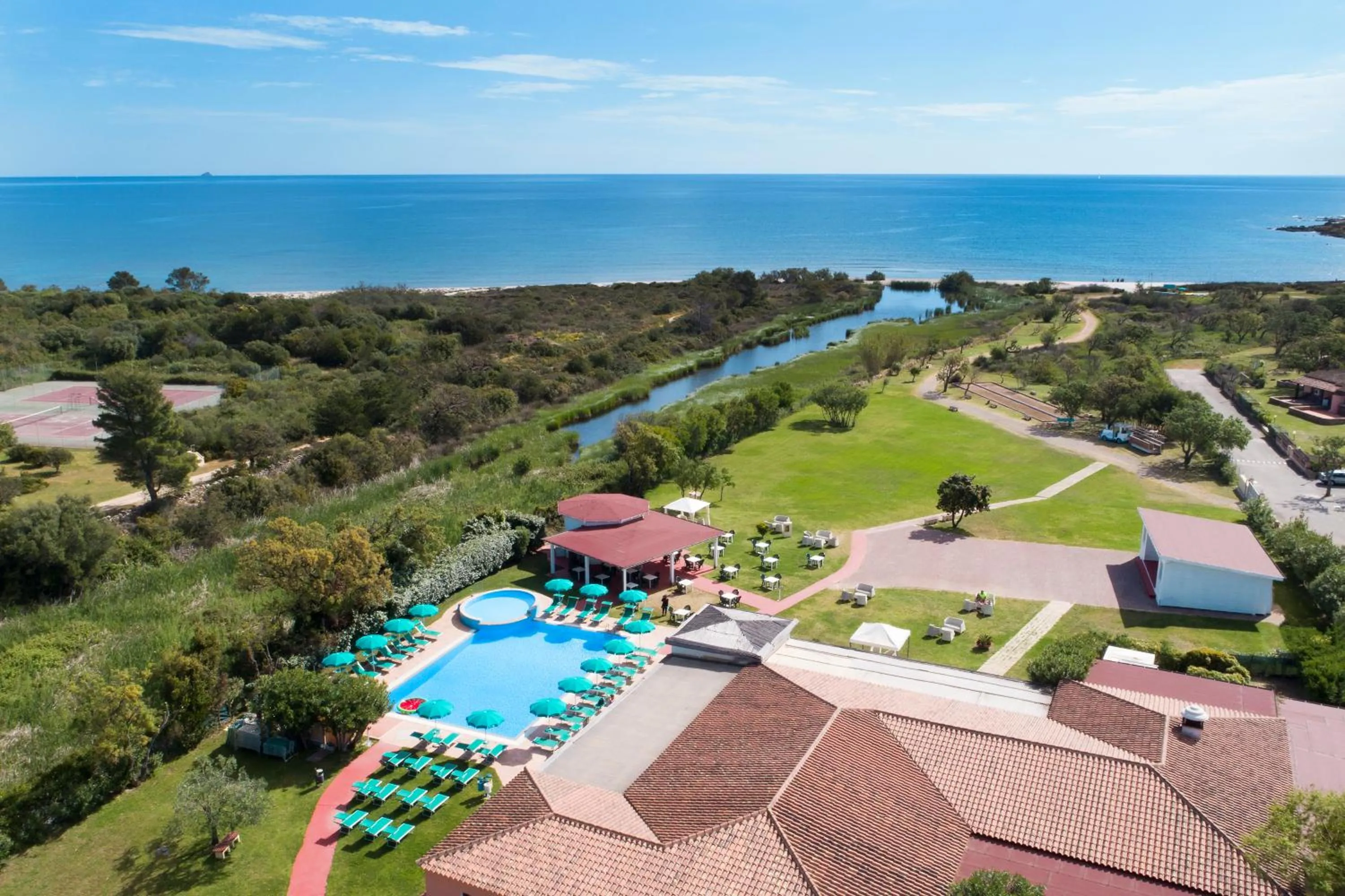 Bird's eye view in Li Suari Club Village