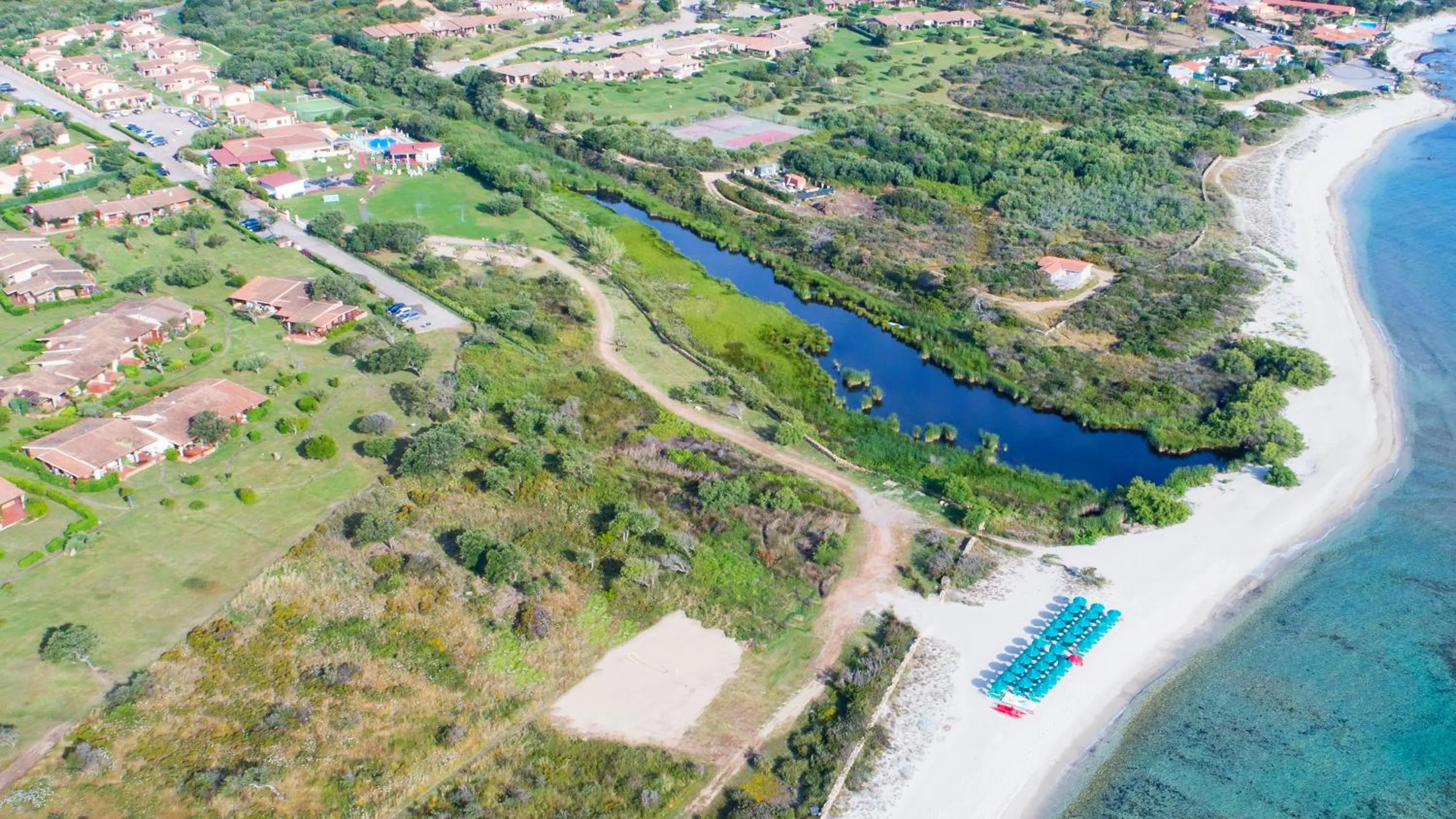 Bird's eye view in Li Suari Club Village