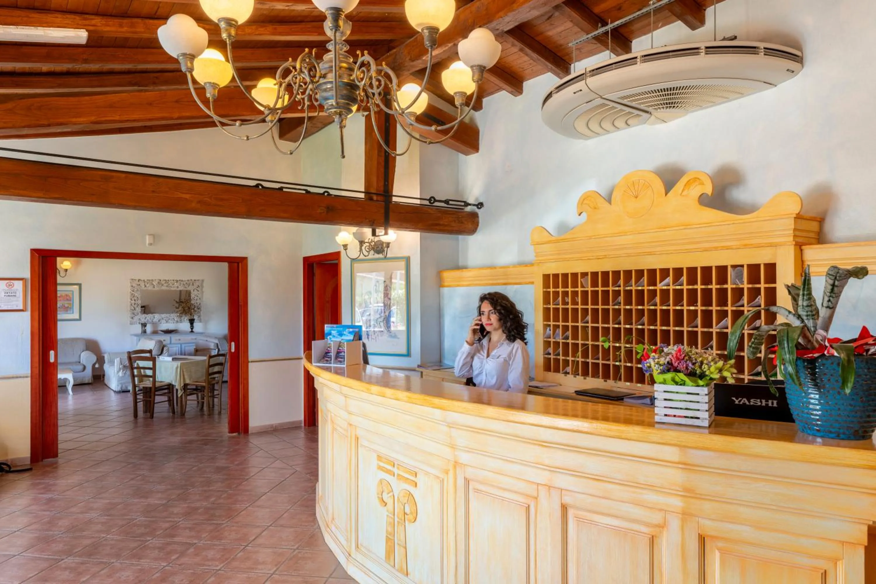 Lobby or reception in Li Suari Club Village