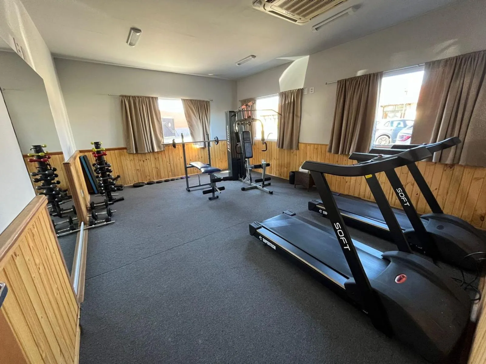 Fitness centre/facilities in Hotel Infinity