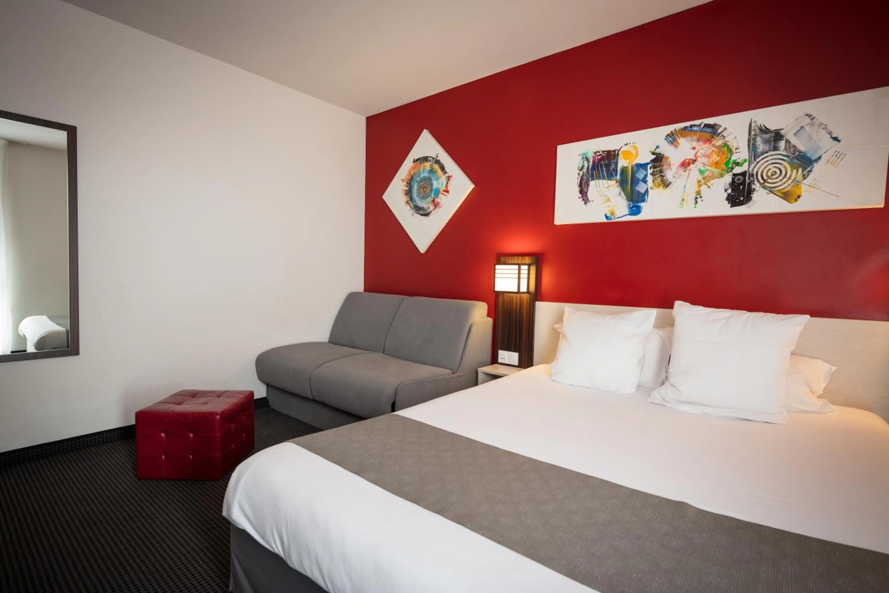 Superior Double Room in Hôtel Pont Rouge , Carcassonne