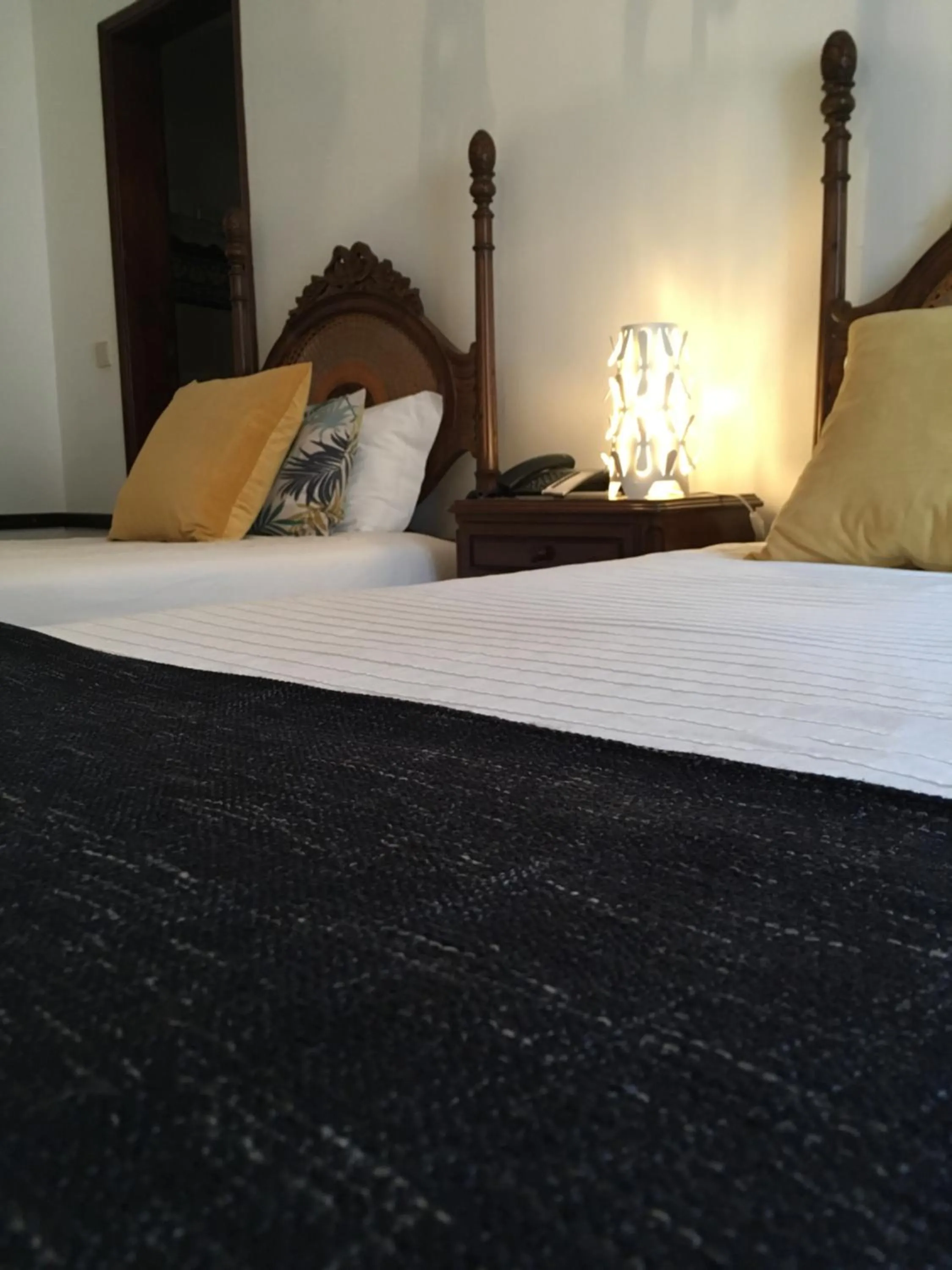 Bedroom, Bed in Hotel Ribamar