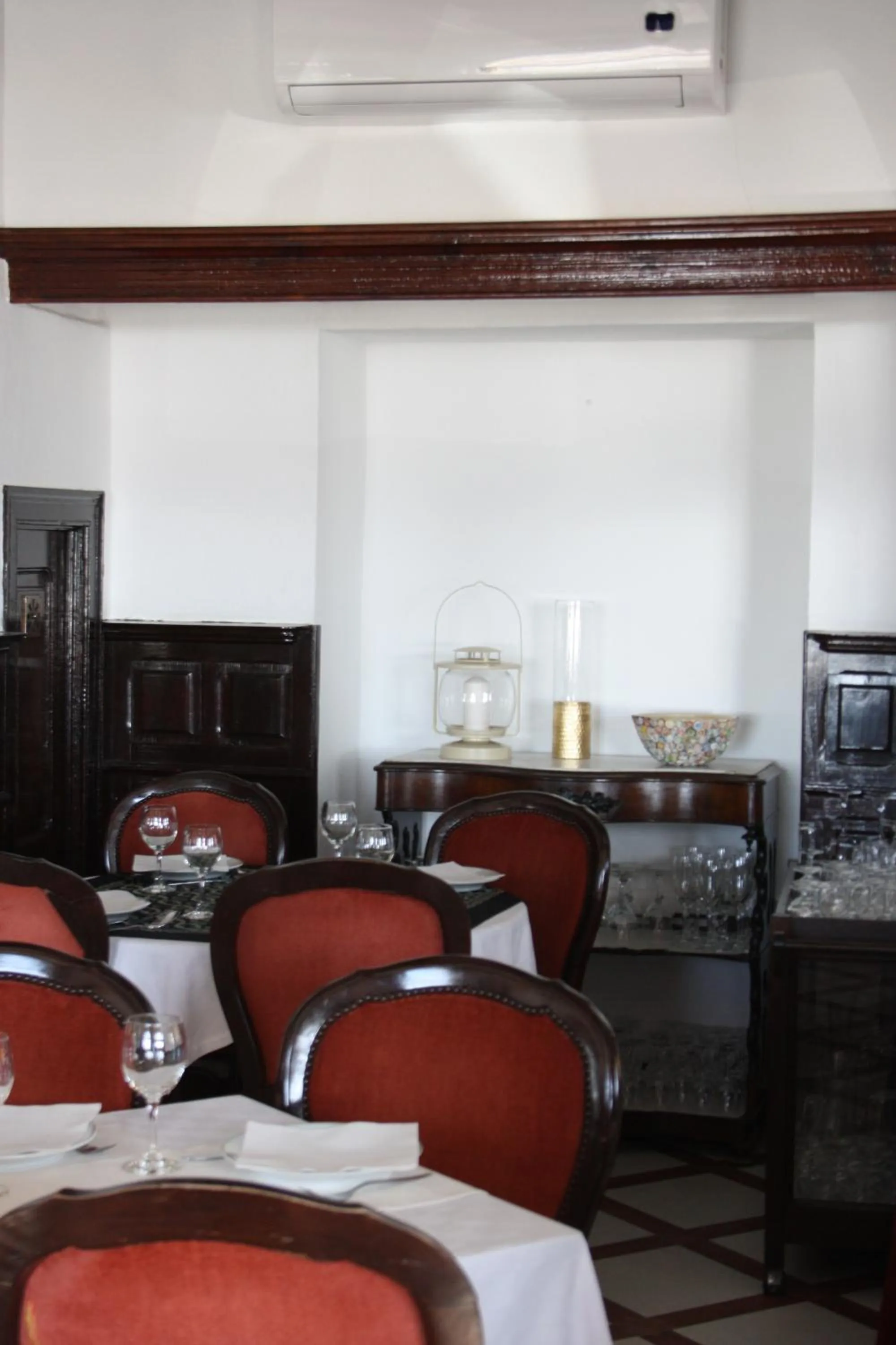 Dining area in Hotel Ribamar