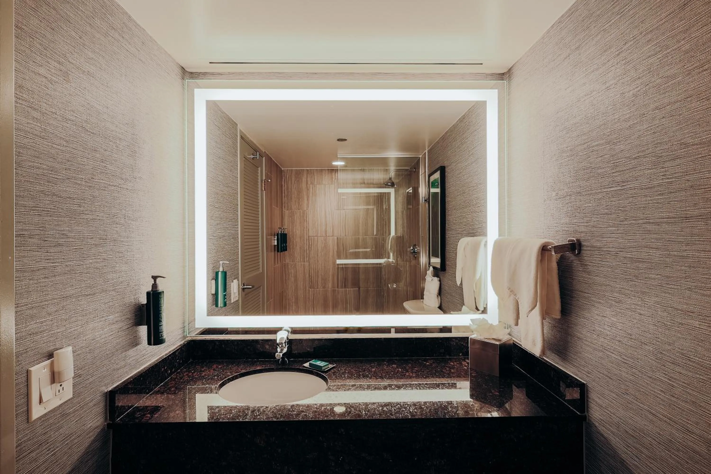 Bathroom in DoubleTree Suites by Hilton Hotel & Conference Center Chicago-Downers Grove