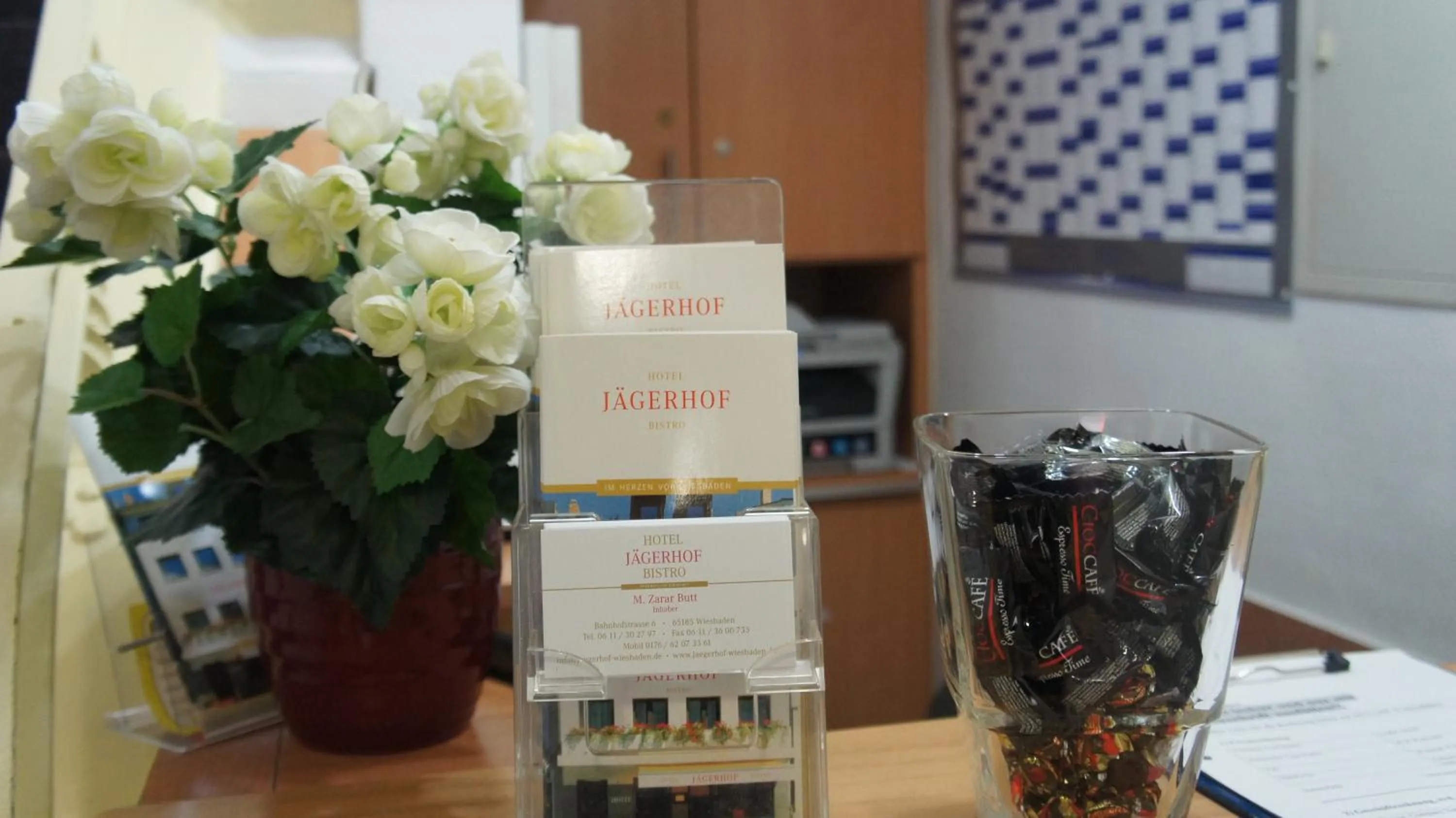 Lobby or reception in Hotel Jägerhof