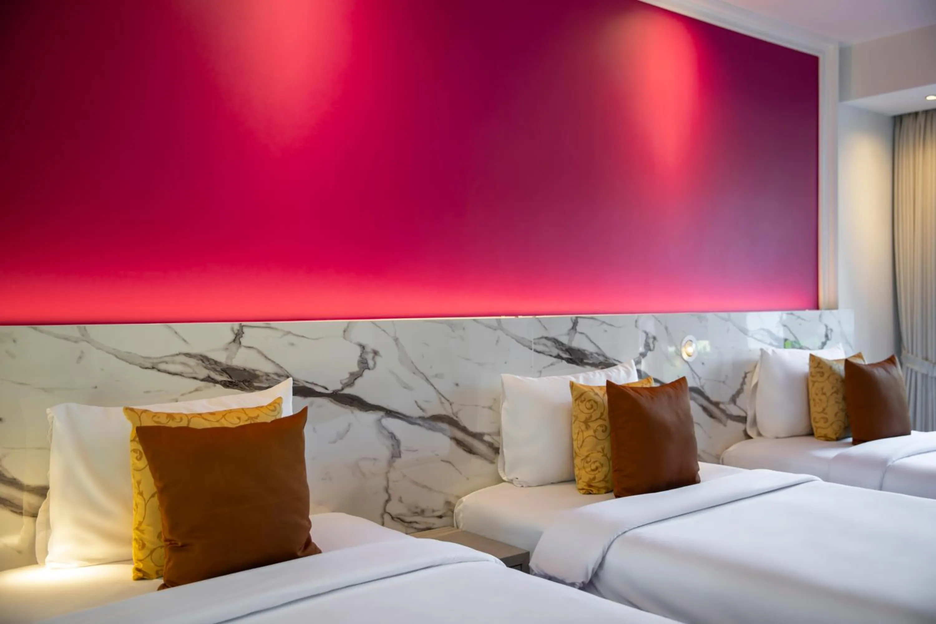 Bed in Samed Pavilion Resort