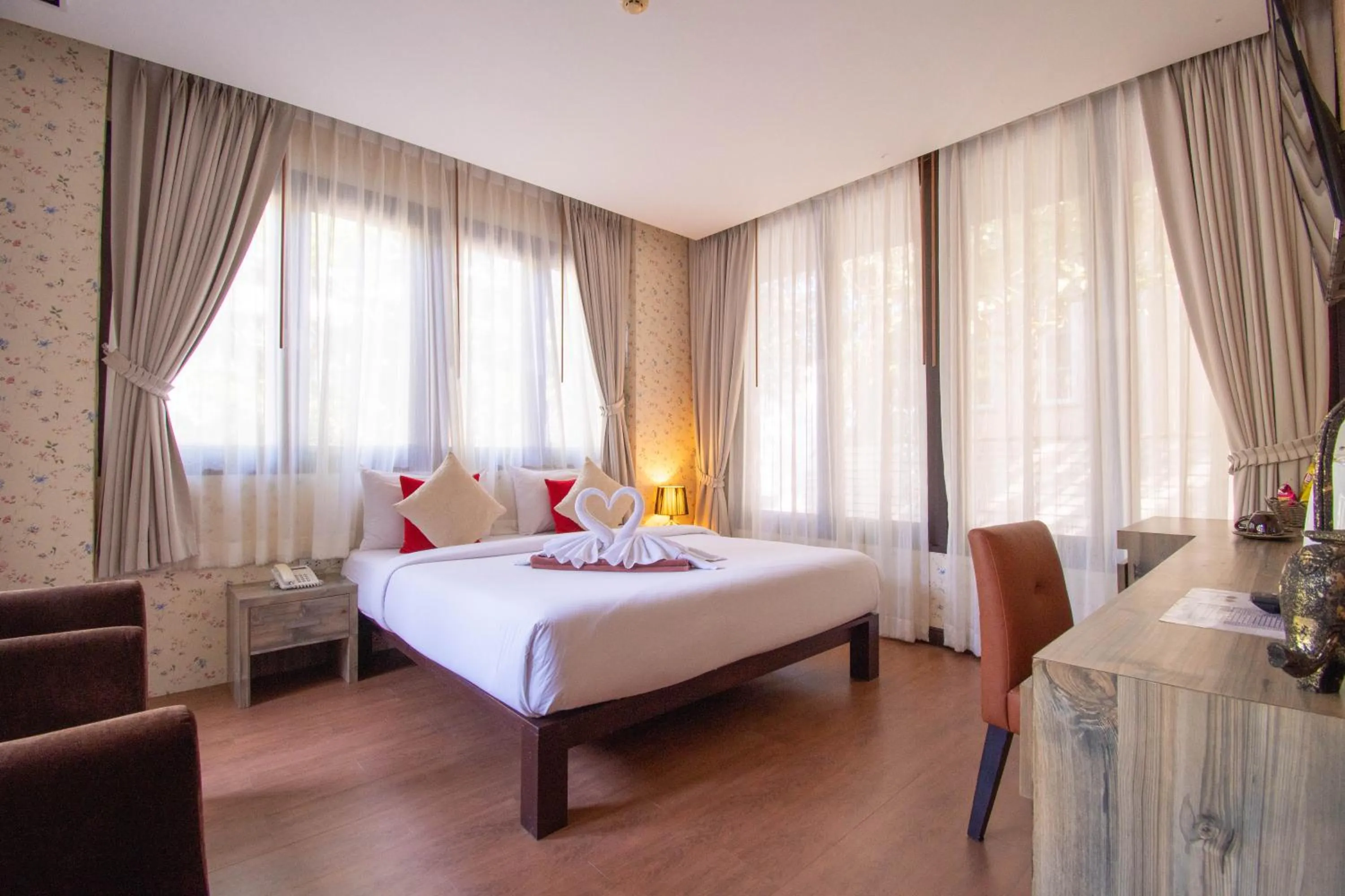 Bedroom, Bed in Samed Pavilion Resort