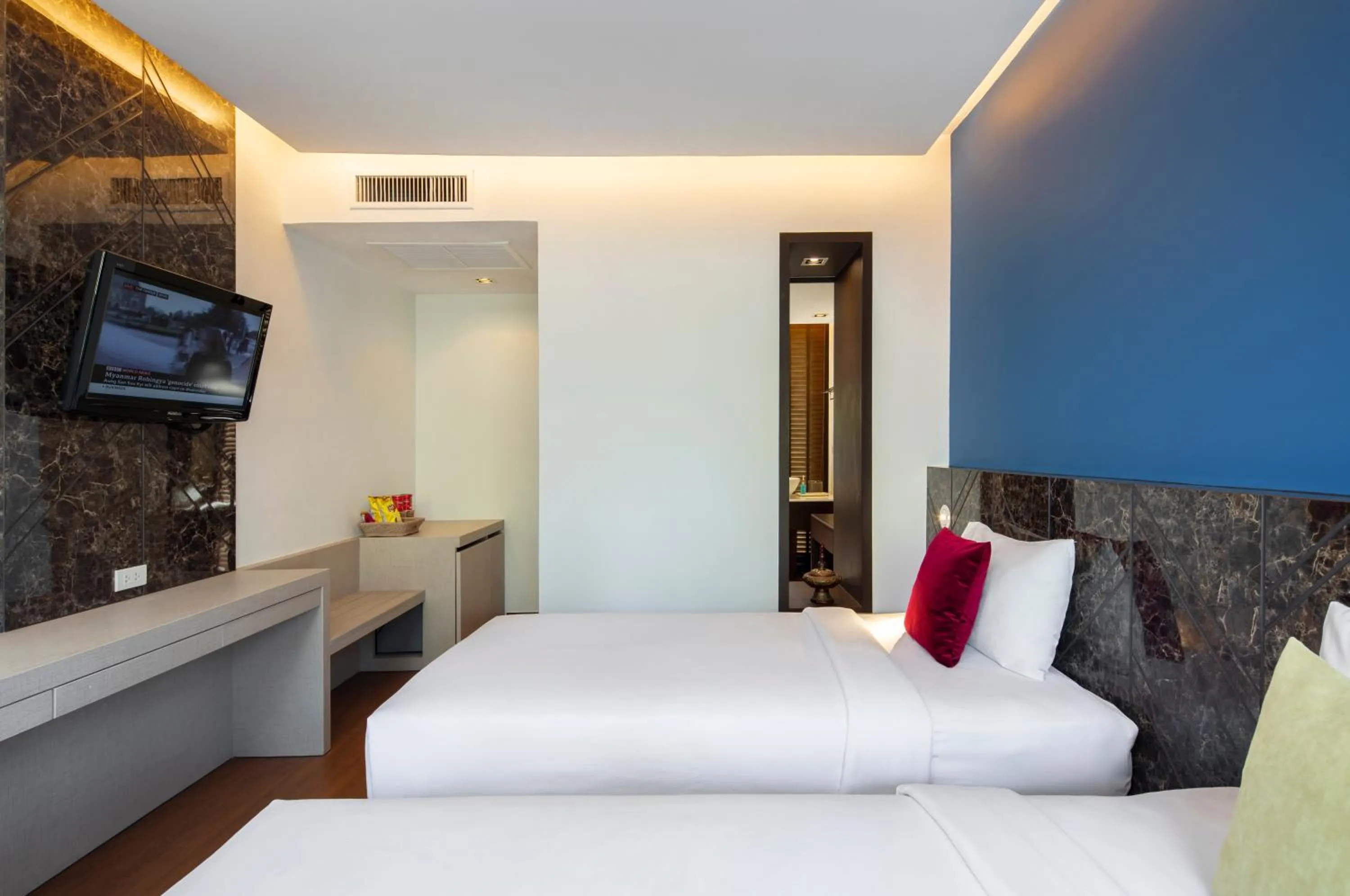 Bed in Samed Pavilion Resort