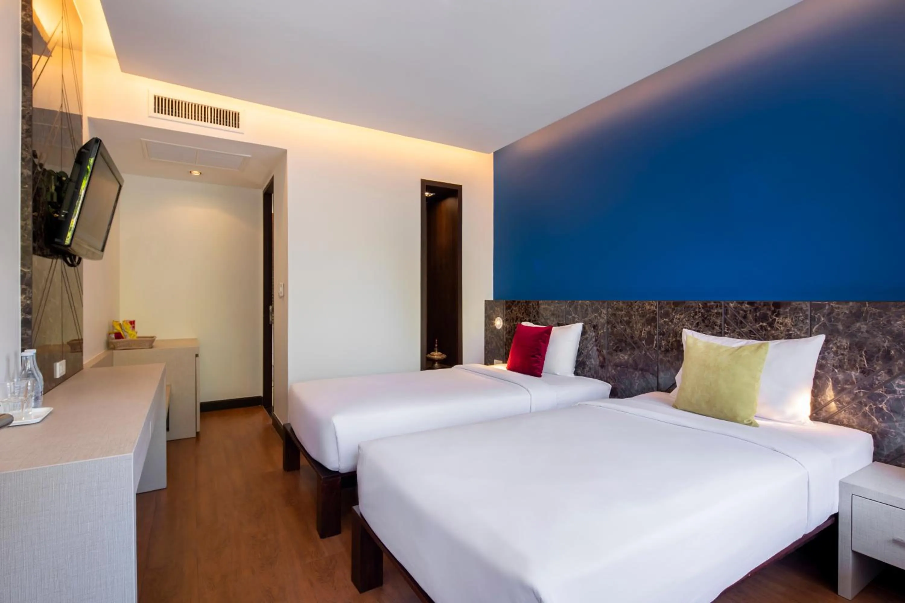 Bed in Samed Pavilion Resort