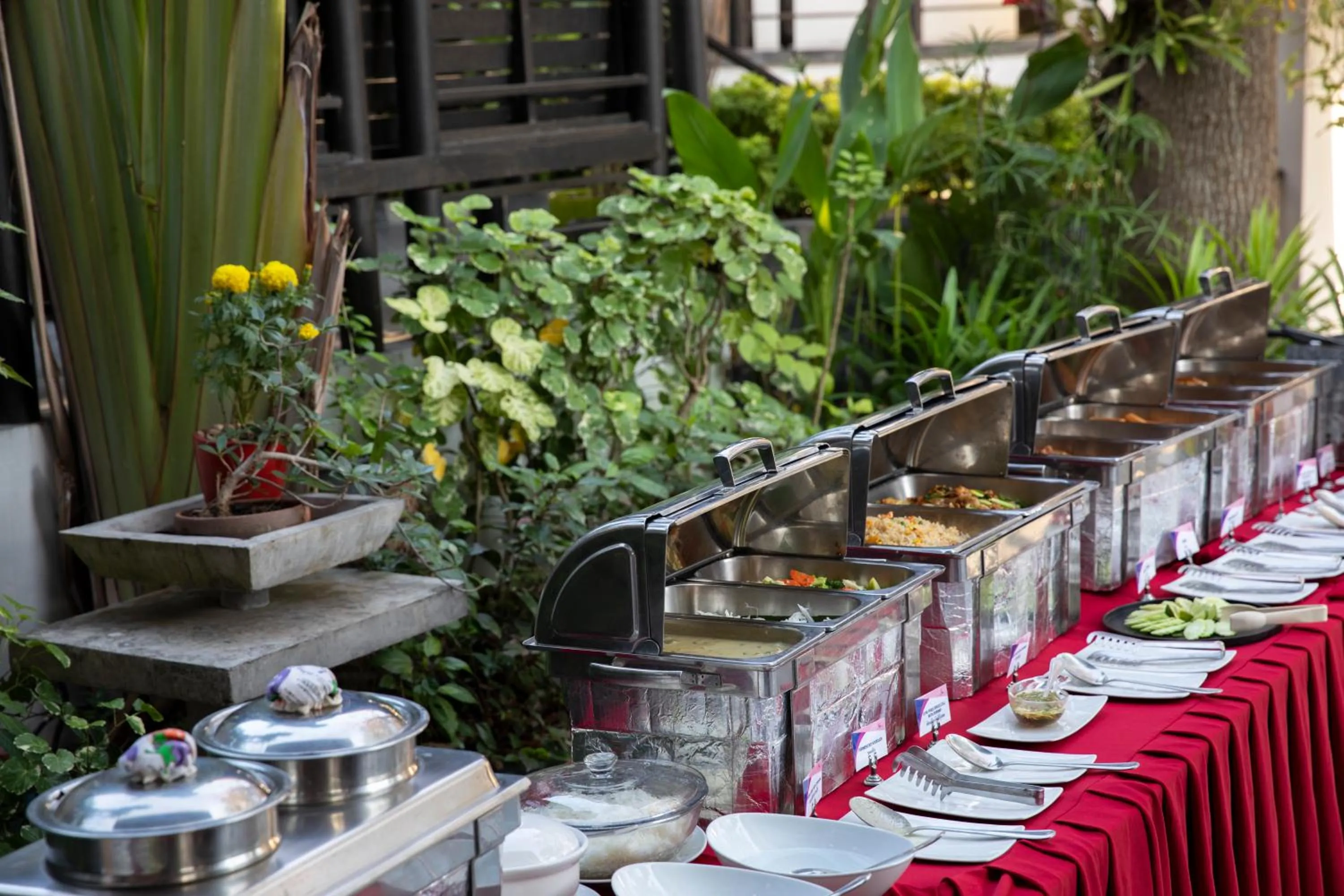 Breakfast in Samed Pavilion Resort