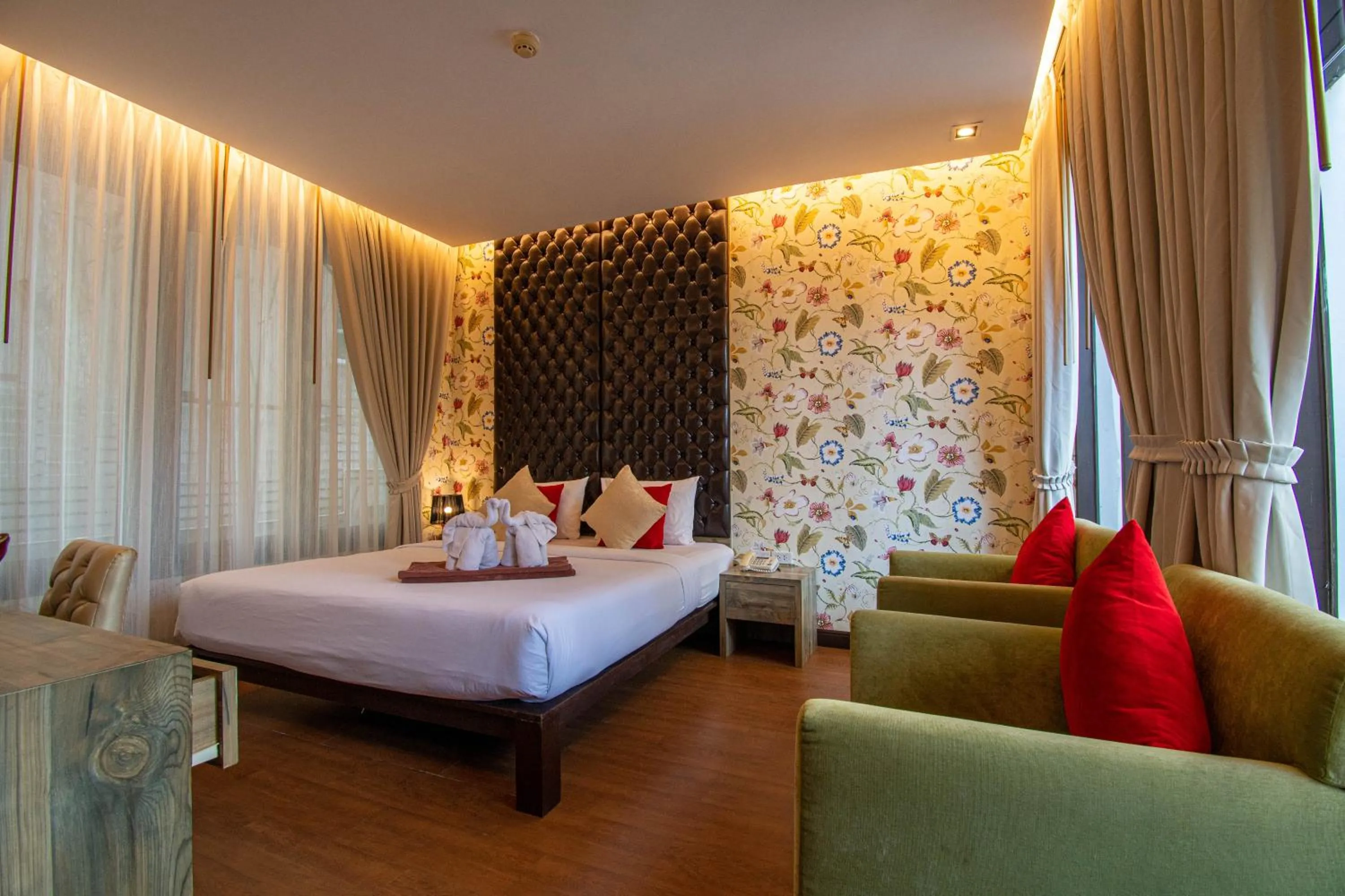 Bedroom, Bed in Samed Pavilion Resort