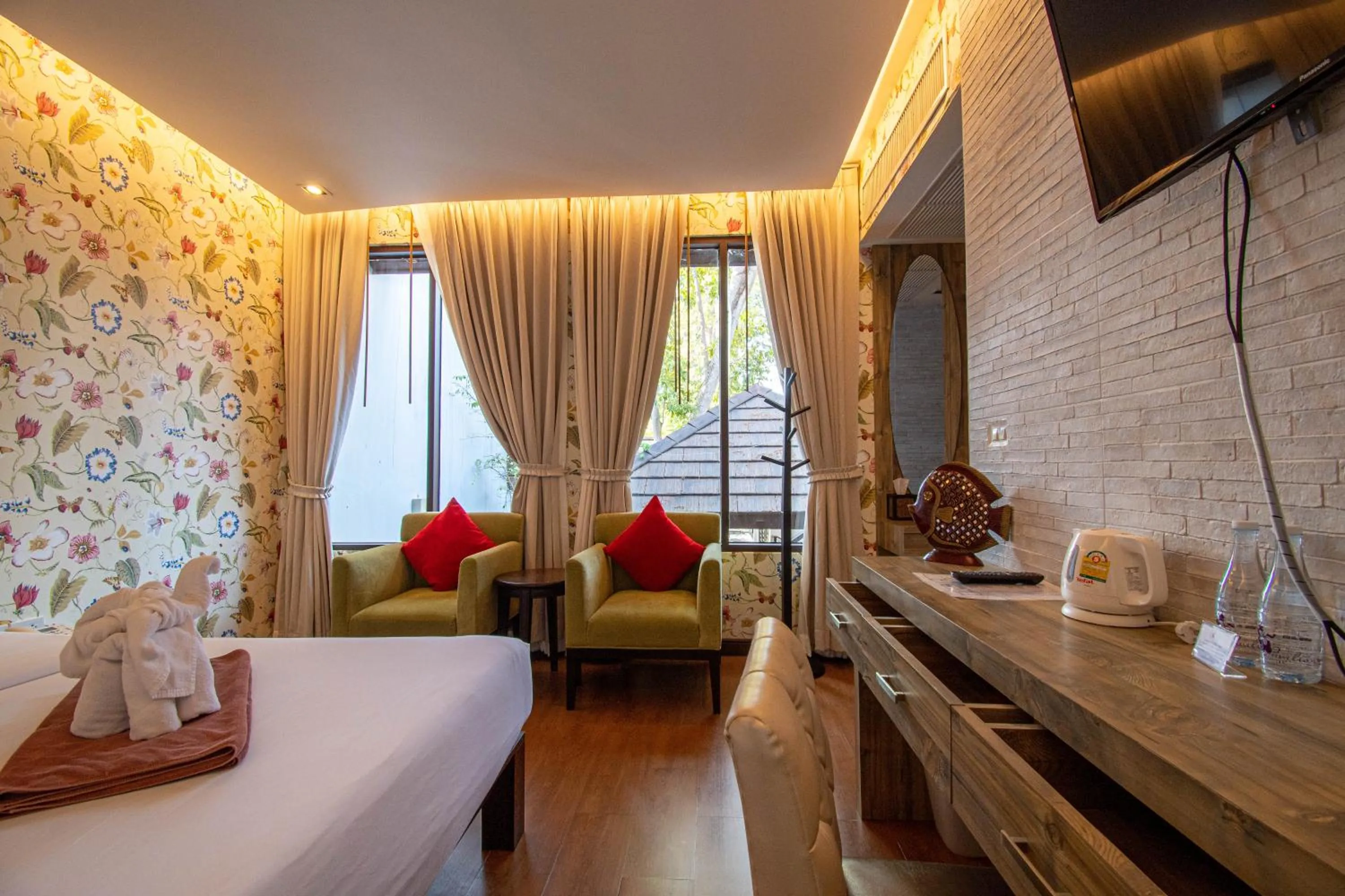 Bedroom, Bed in Samed Pavilion Resort