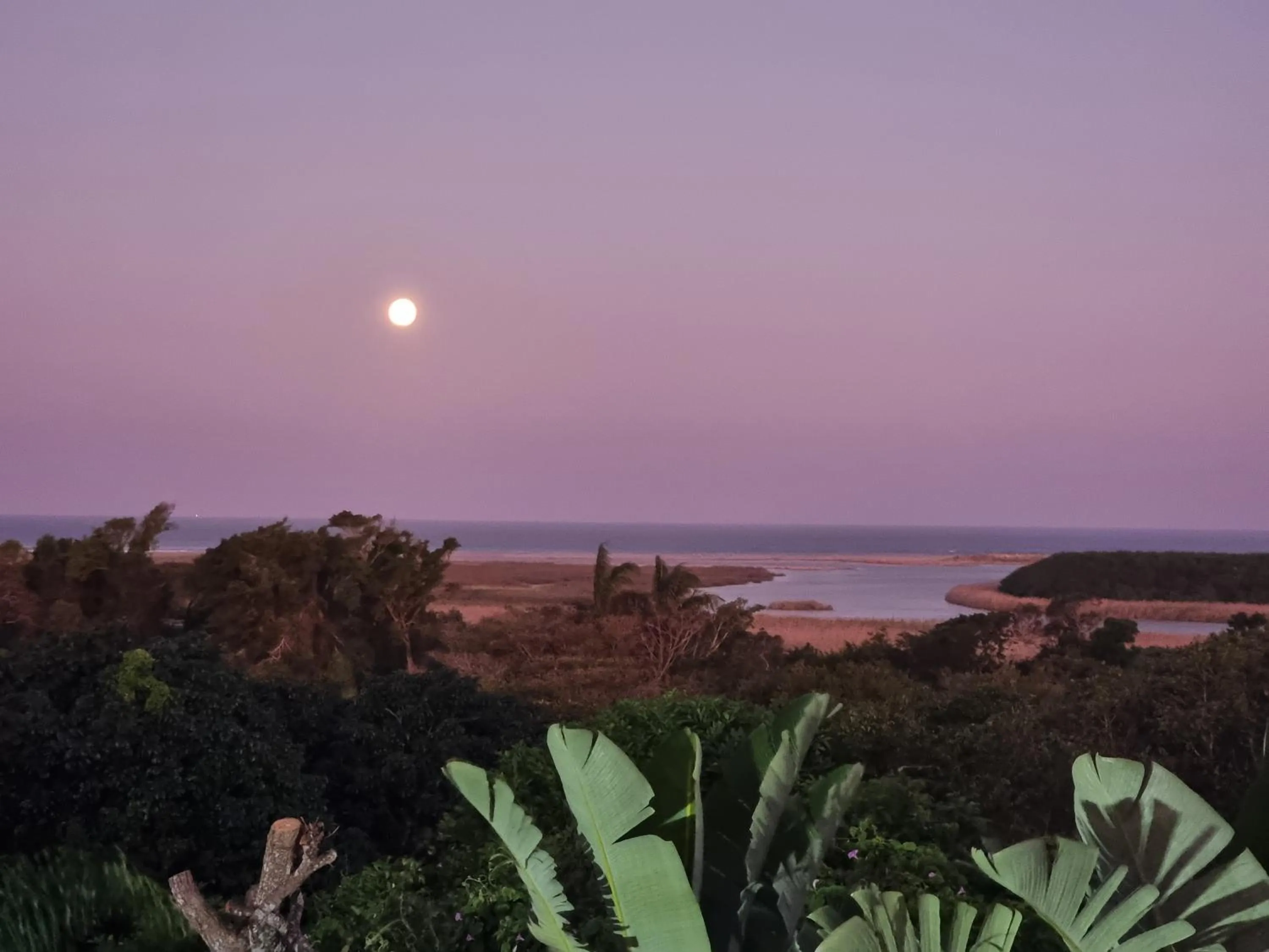 Sea view in Ndiza Lodge and Cabanas