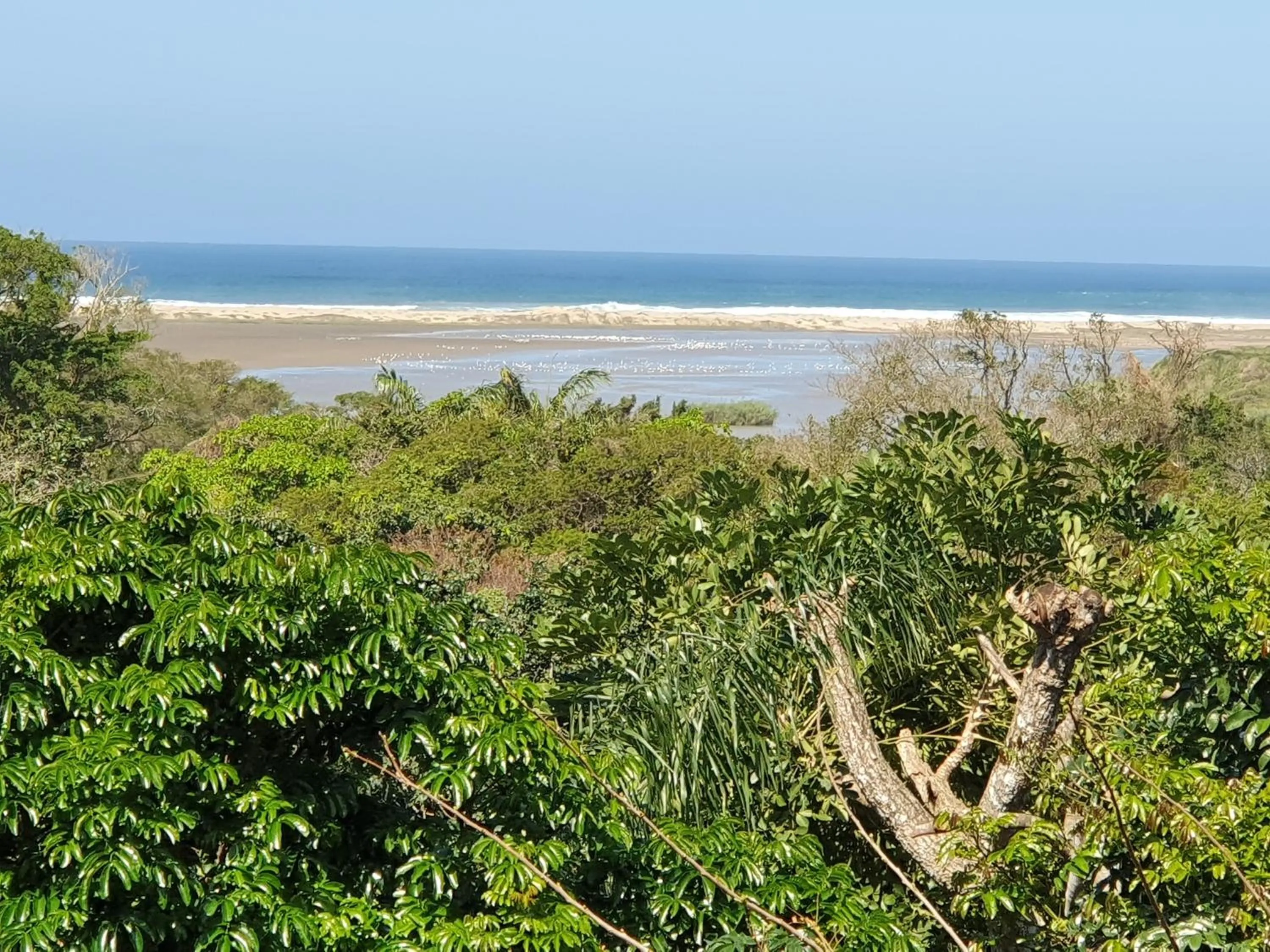 Sea view in Ndiza Lodge and Cabanas