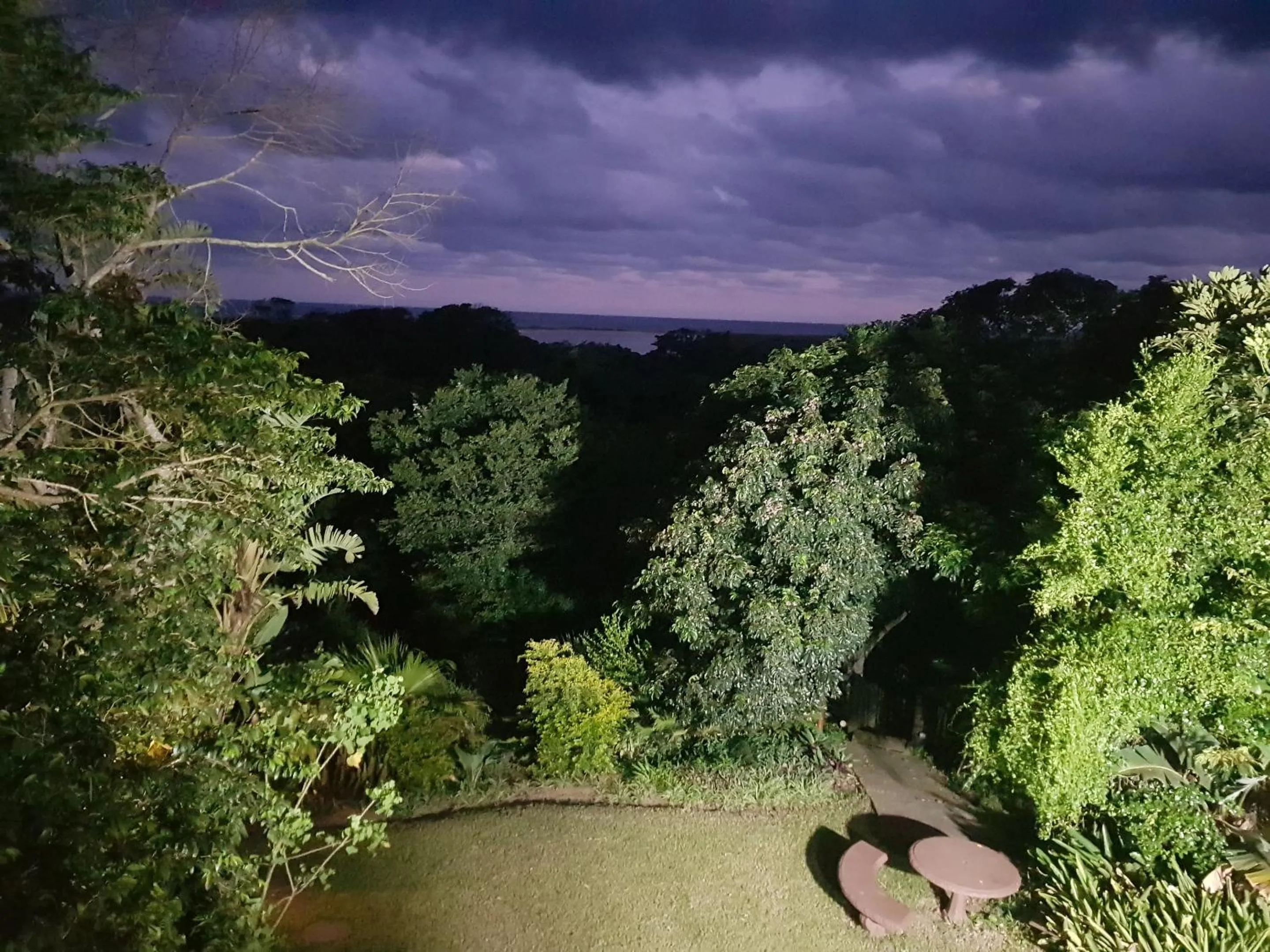 Sea view in Ndiza Lodge and Cabanas