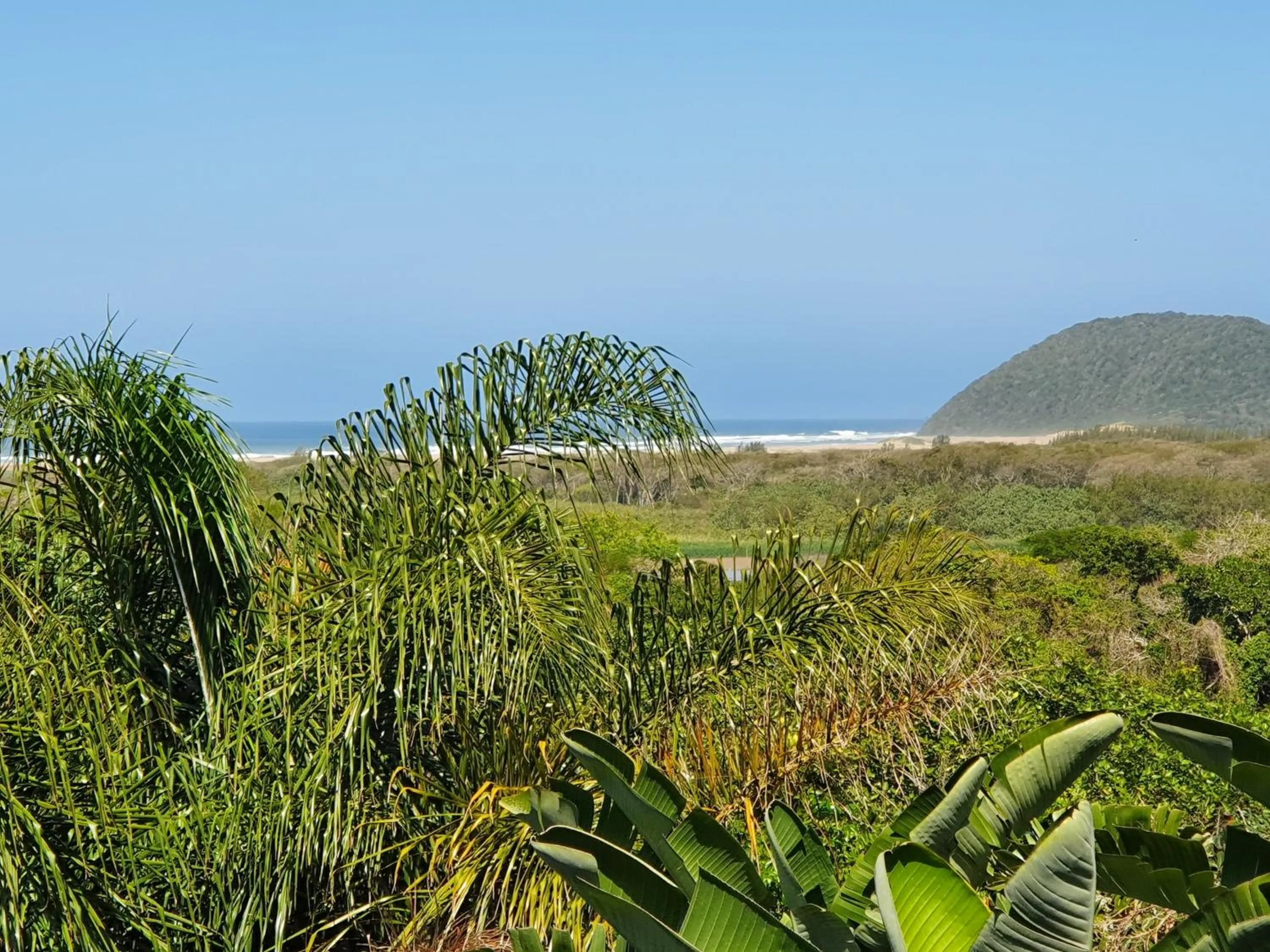 Sea view in Ndiza Lodge and Cabanas