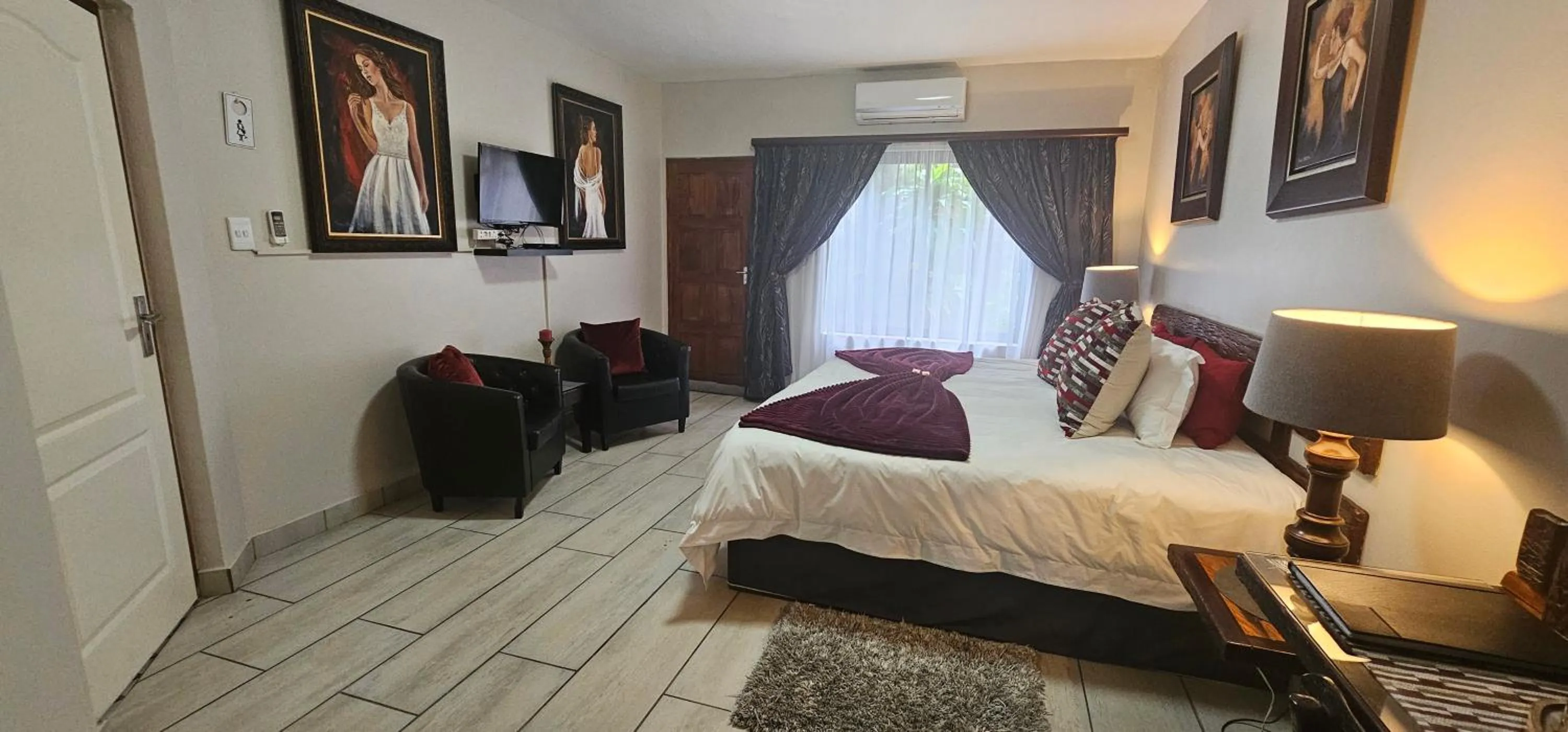 Bedroom, Bed in Ndiza Lodge and Cabanas