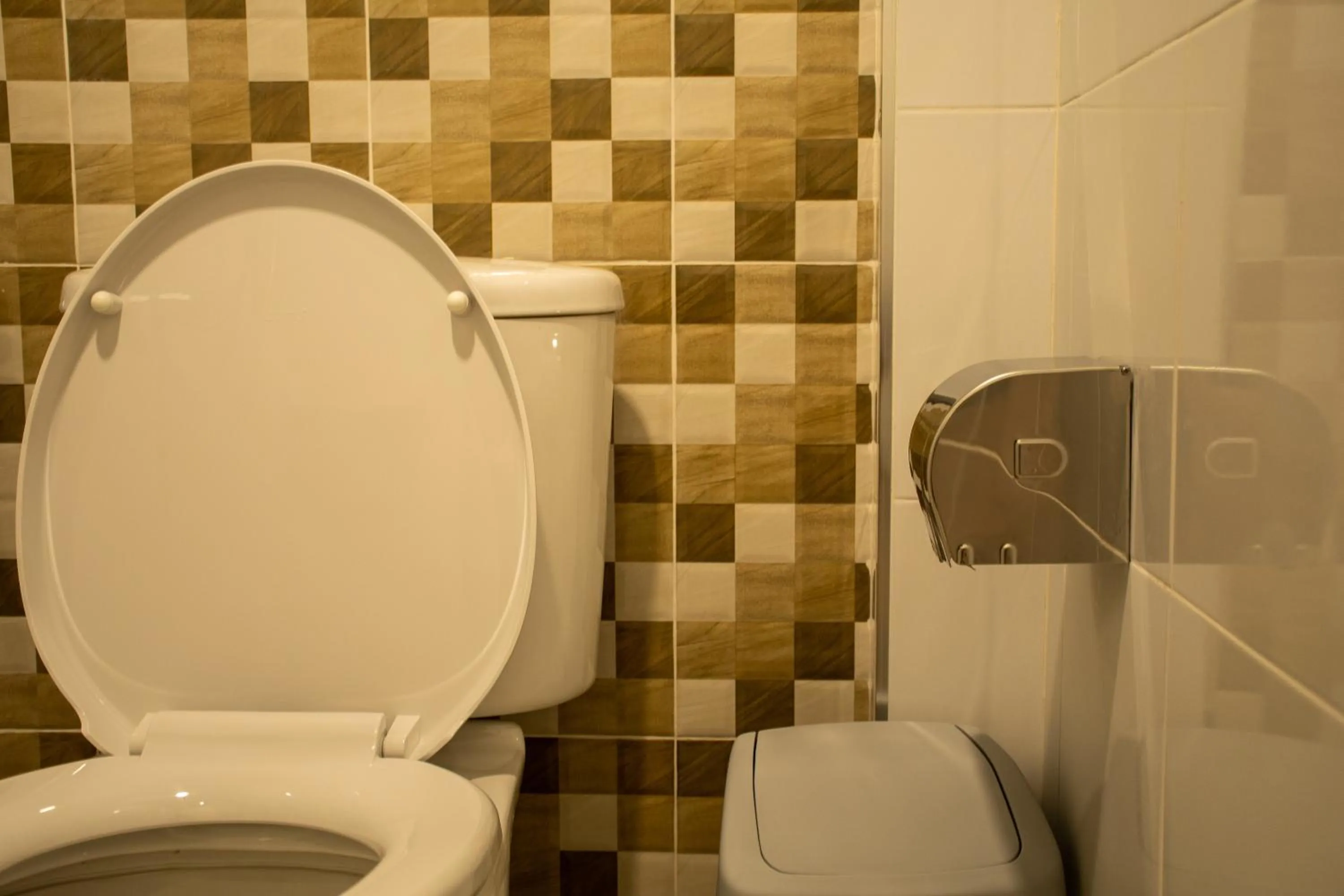 Toilet in Lazy Sandals