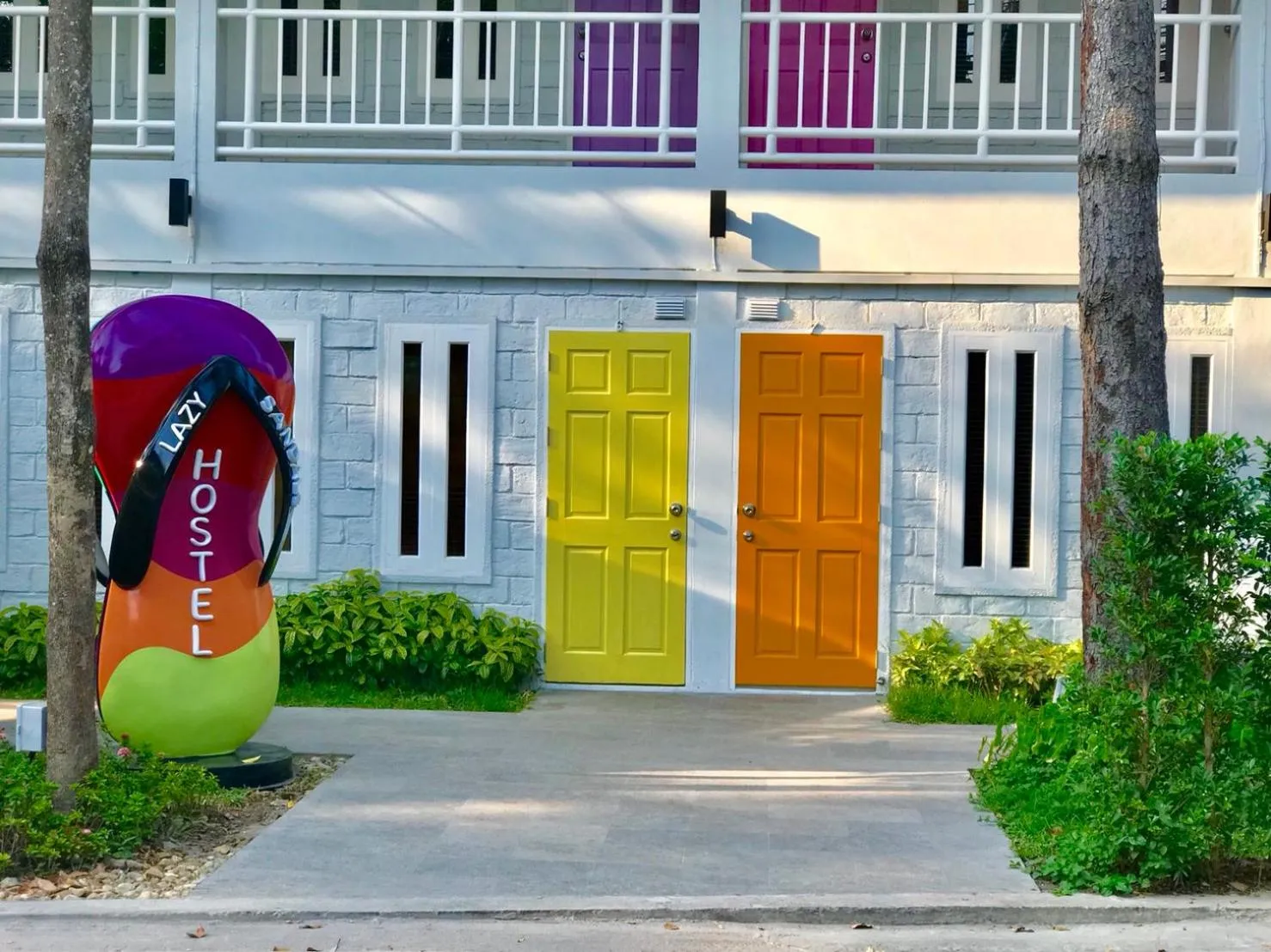 Property logo or sign in Lazy Sandals