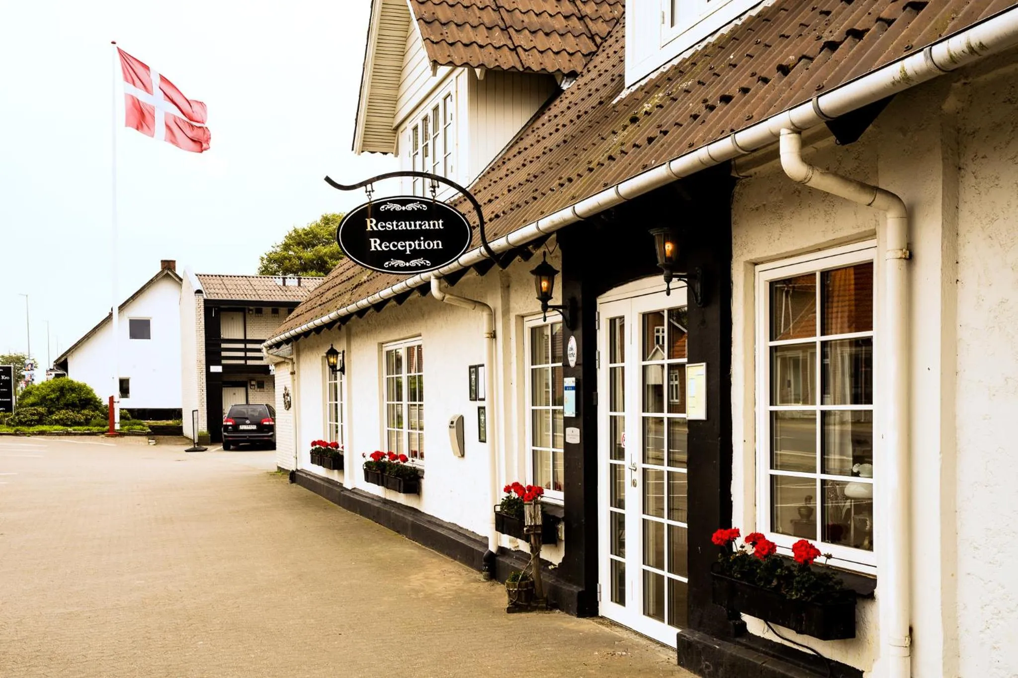 Facade/entrance in Billum Kro