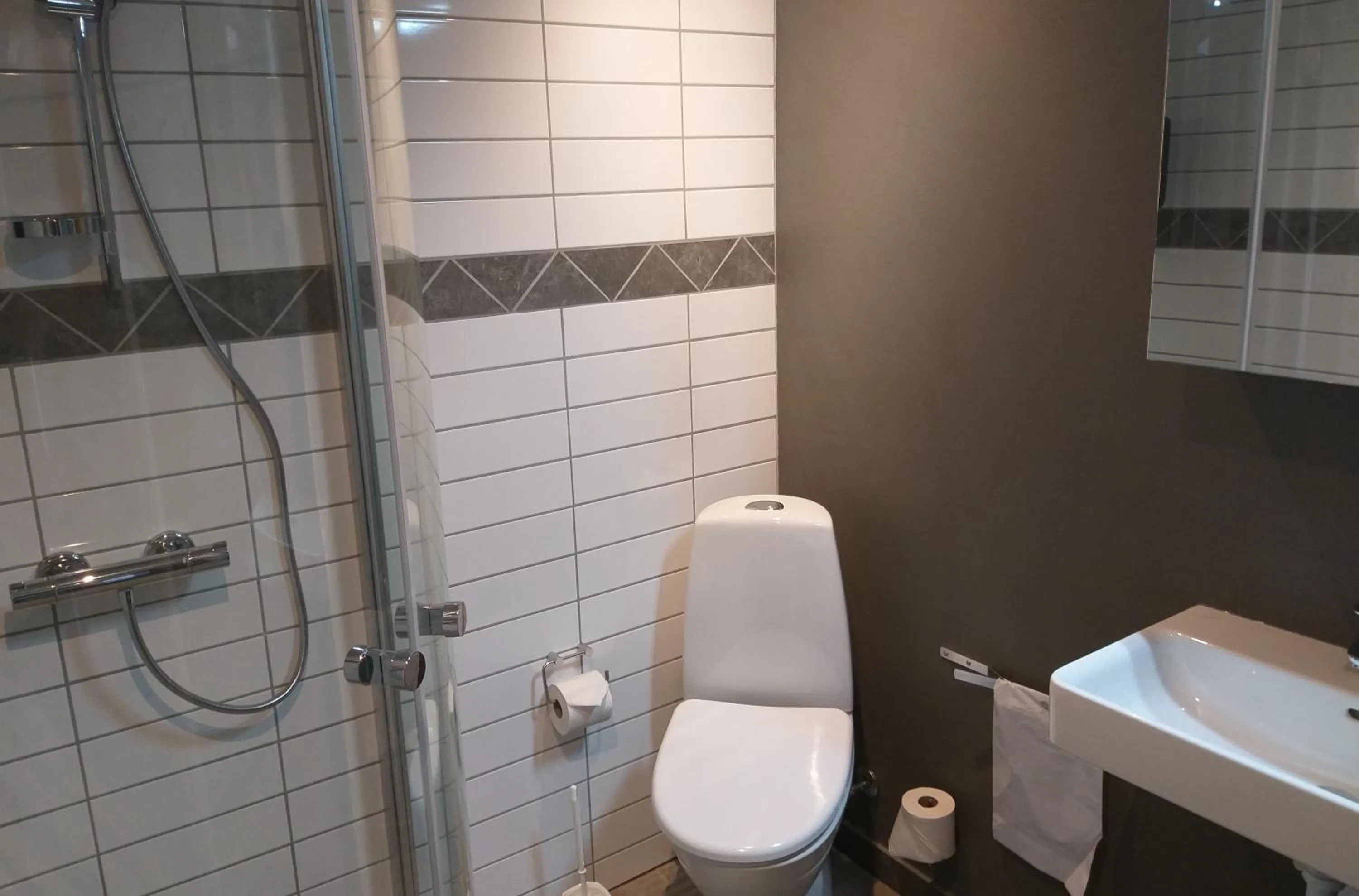 Shower in Billum Kro