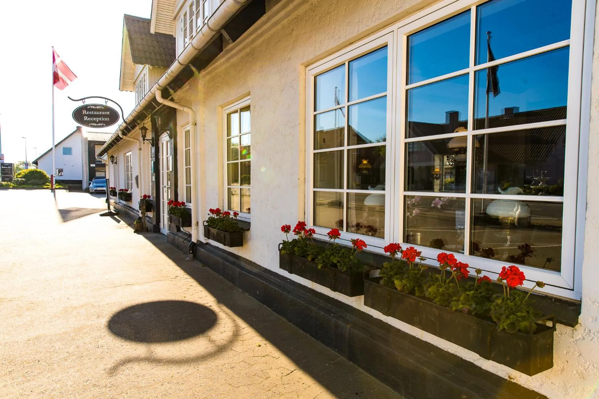 Facade/entrance in Billum Kro