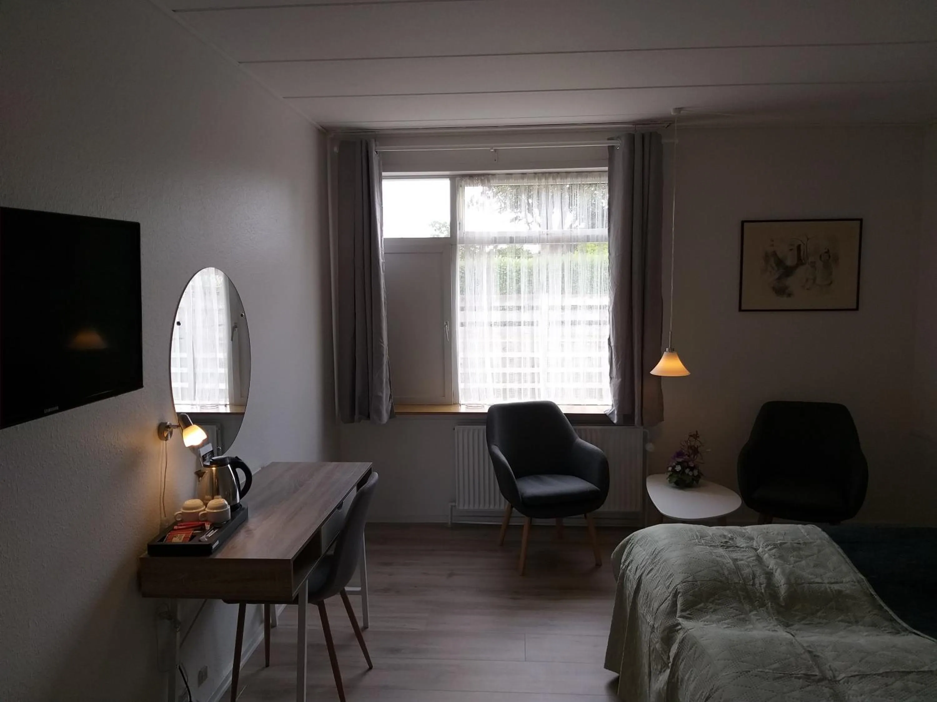 Living room, Bed in Billum Kro