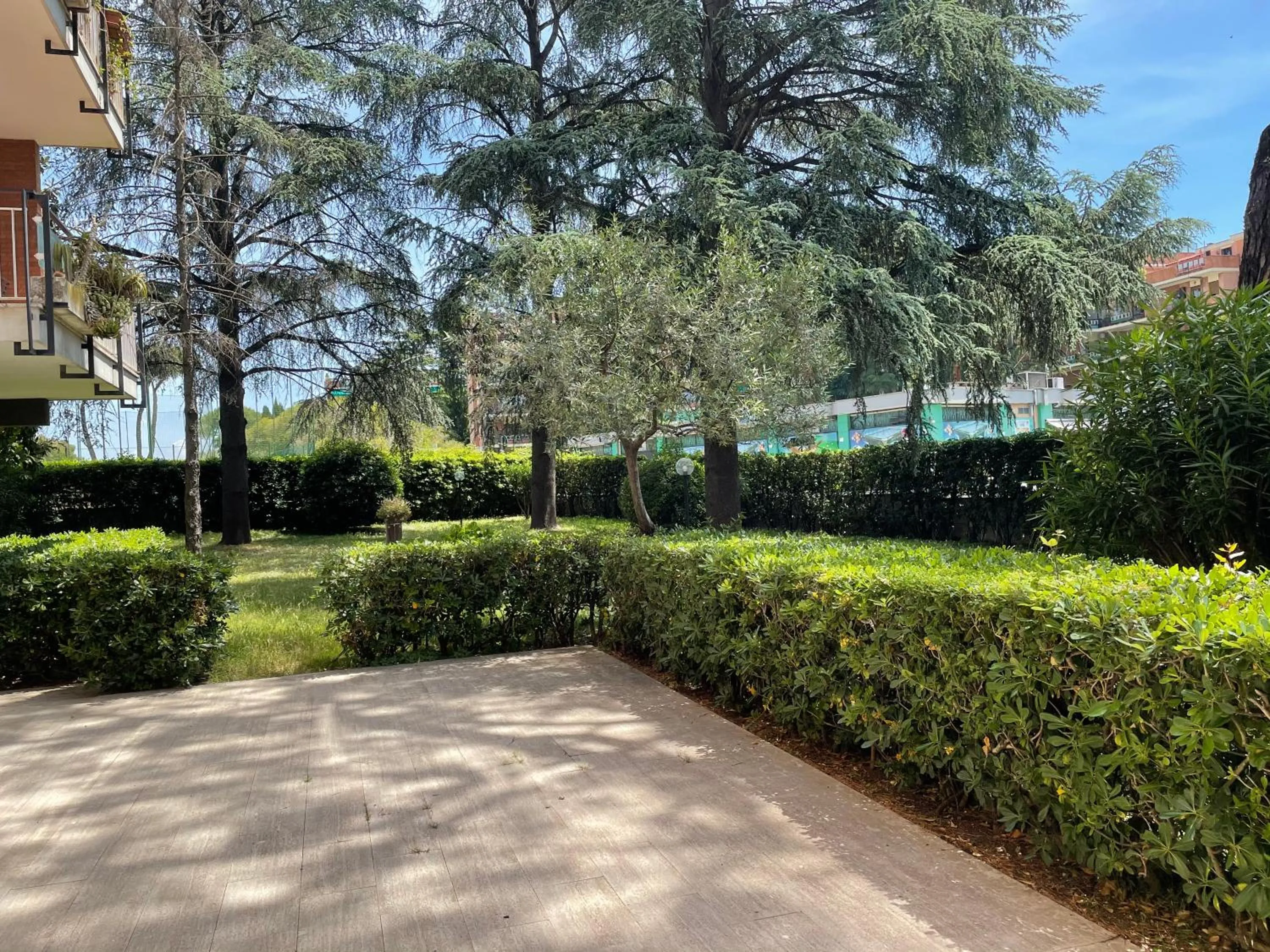 Garden view in B&B "Feelgood"