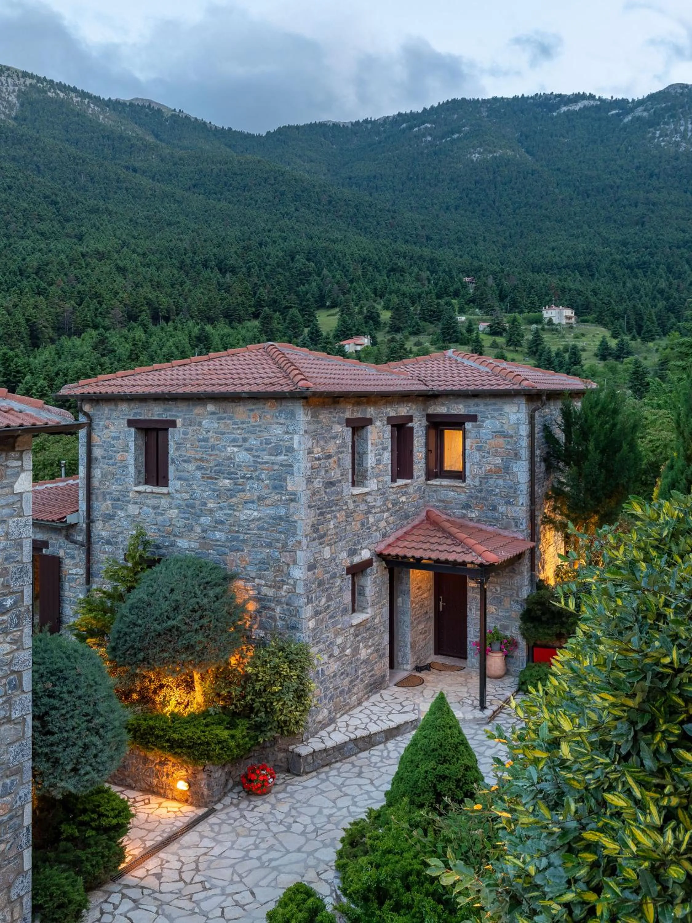 Property building in Ostra Menalon Luxury Suites