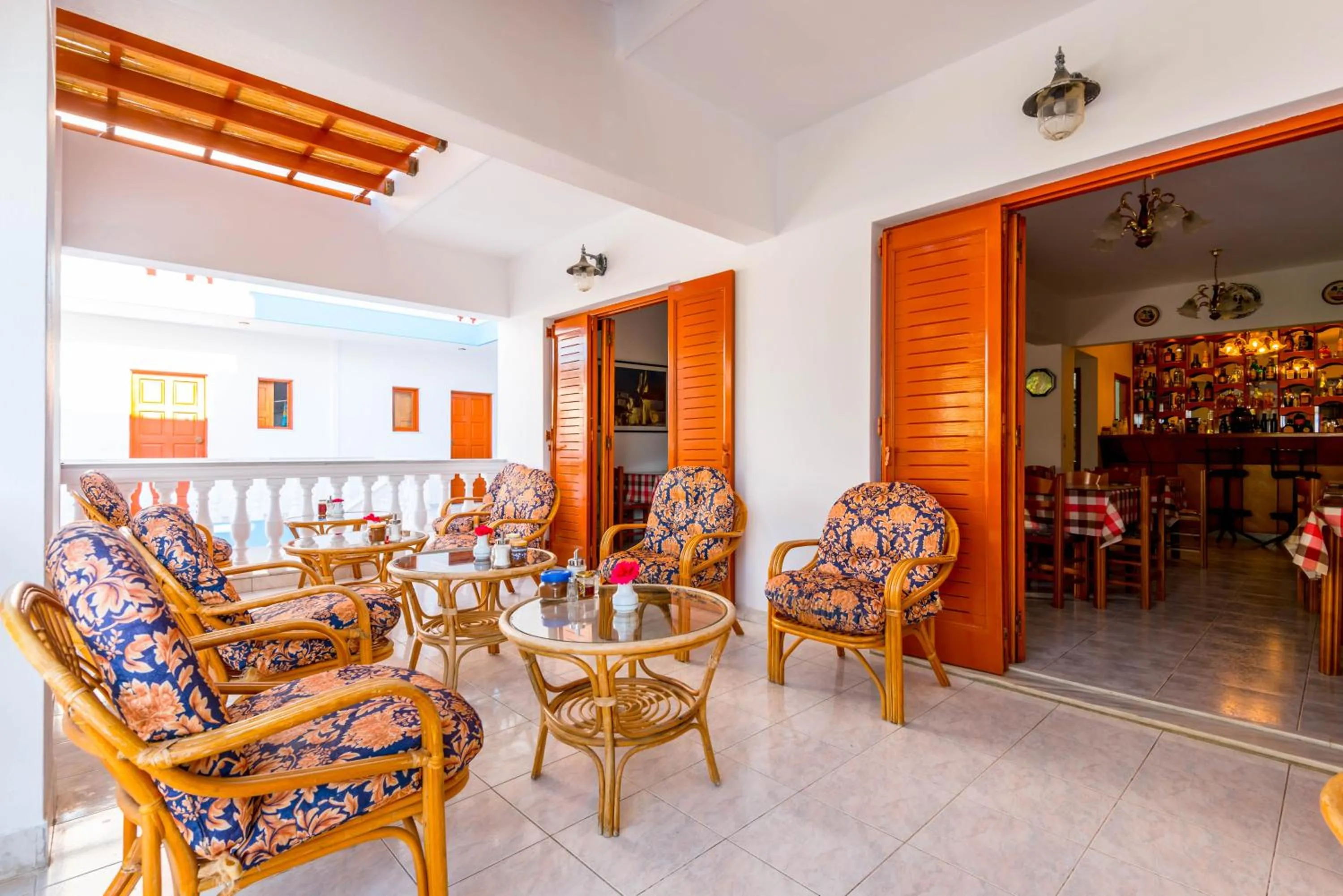 Balcony/Terrace in Balaskas Hotel