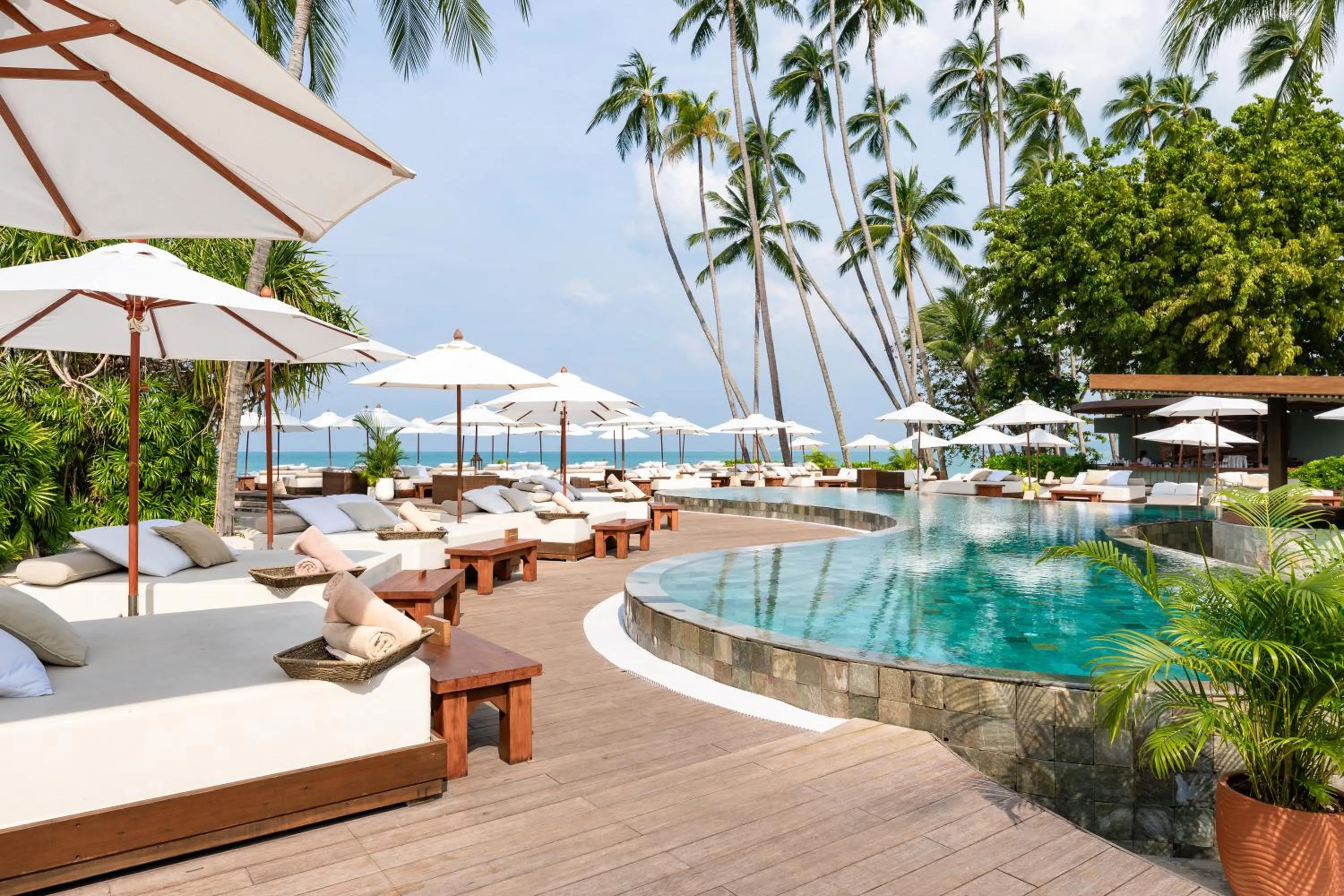 Property building in Nikki Beach Resort & Spa Koh Samui