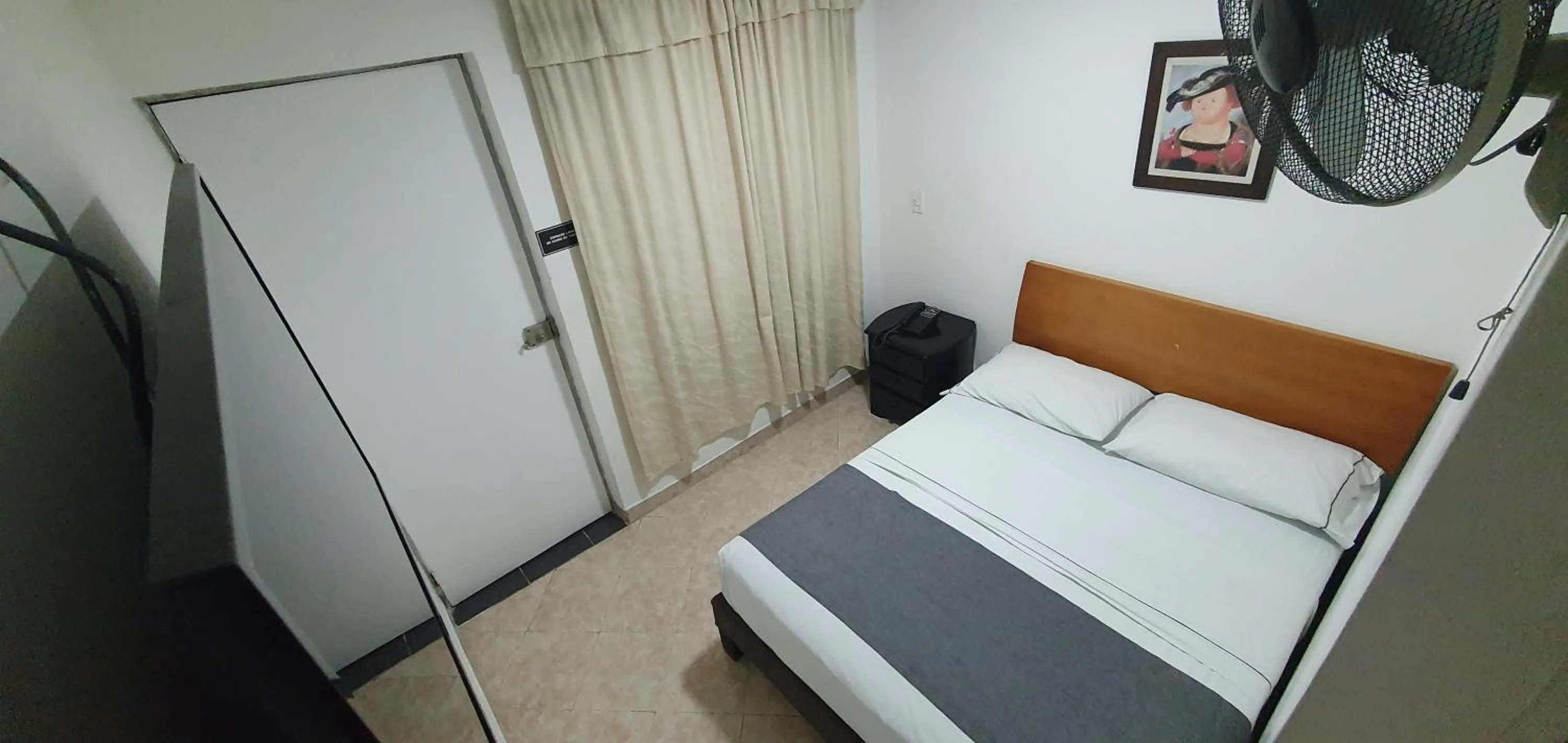 Bed in Hotel Gran Imperio