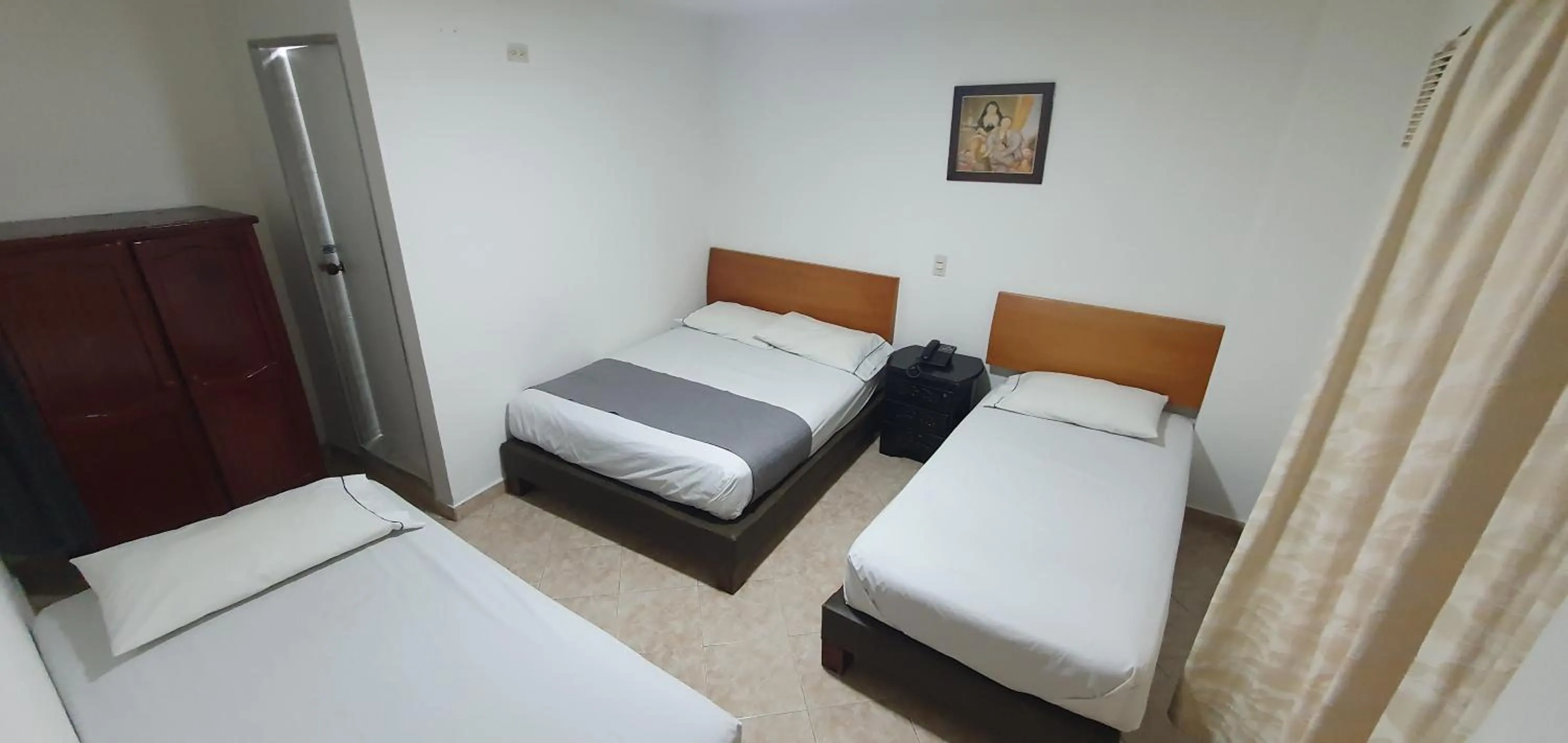 Bed in Hotel Gran Imperio