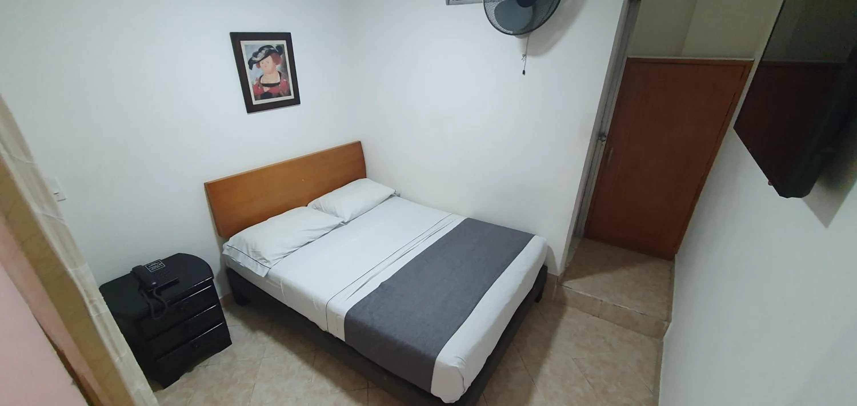 Bed in Hotel Gran Imperio