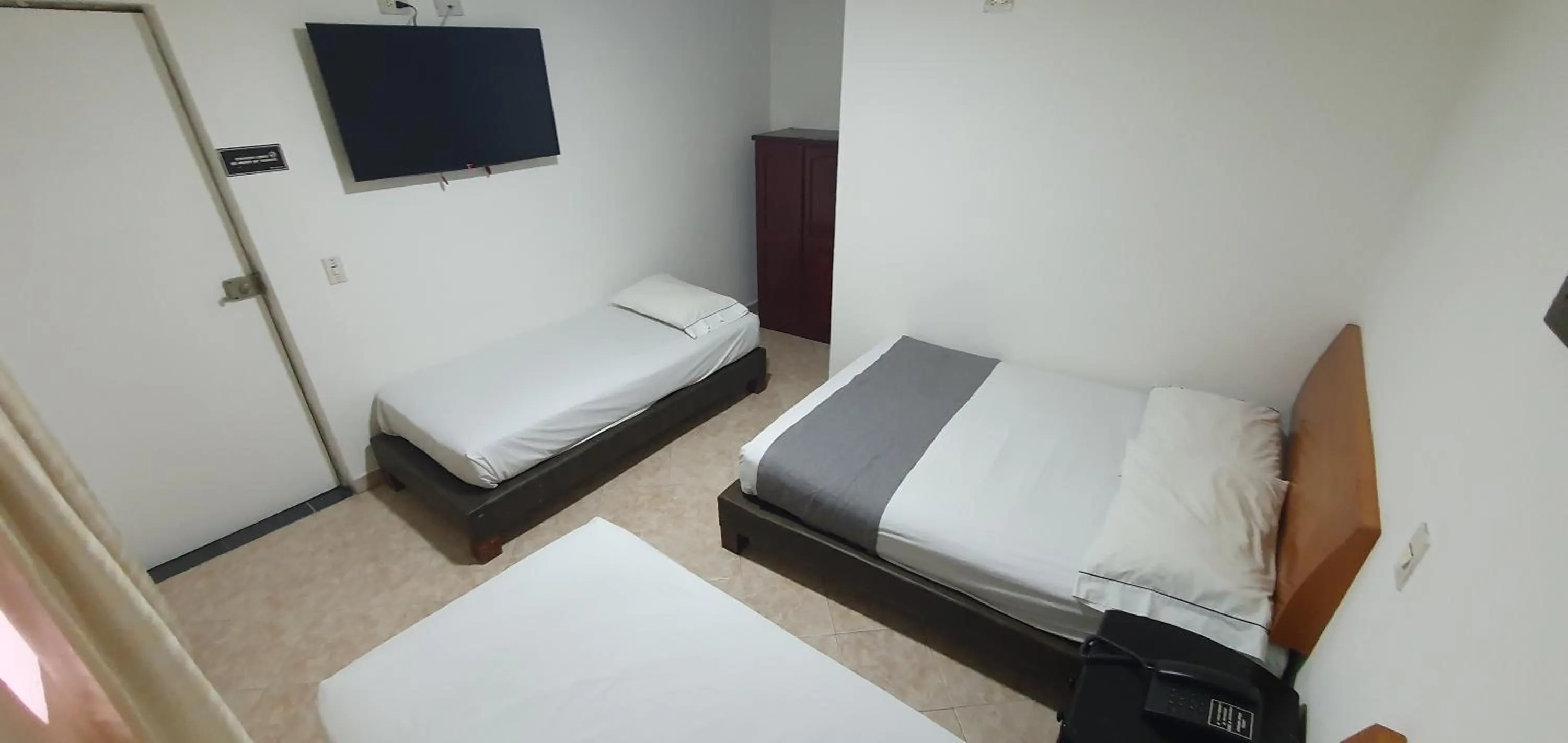 Bed in Hotel Gran Imperio