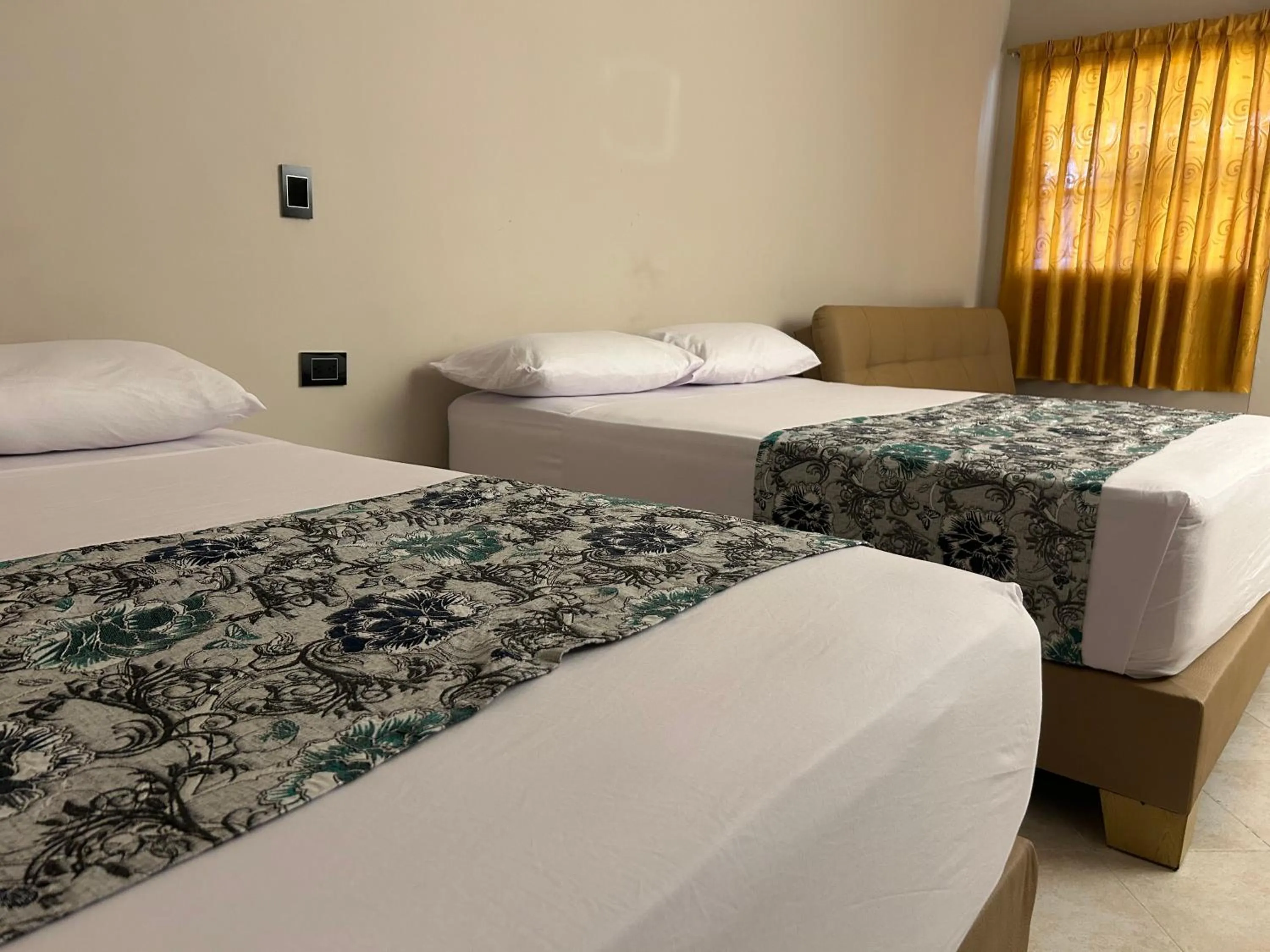 Bed in Hotel Gran Imperio