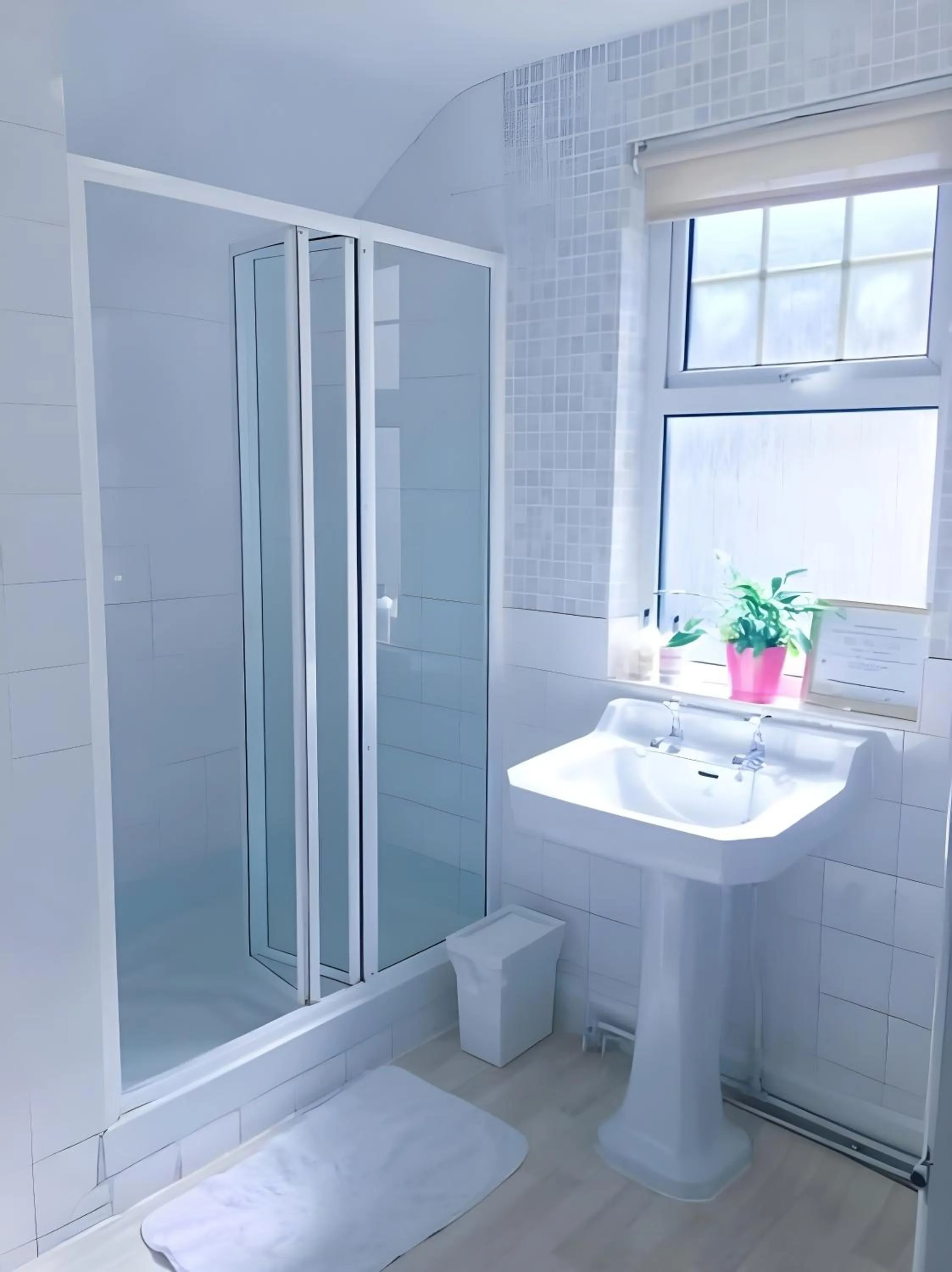 Shower in Hollybush Guest House