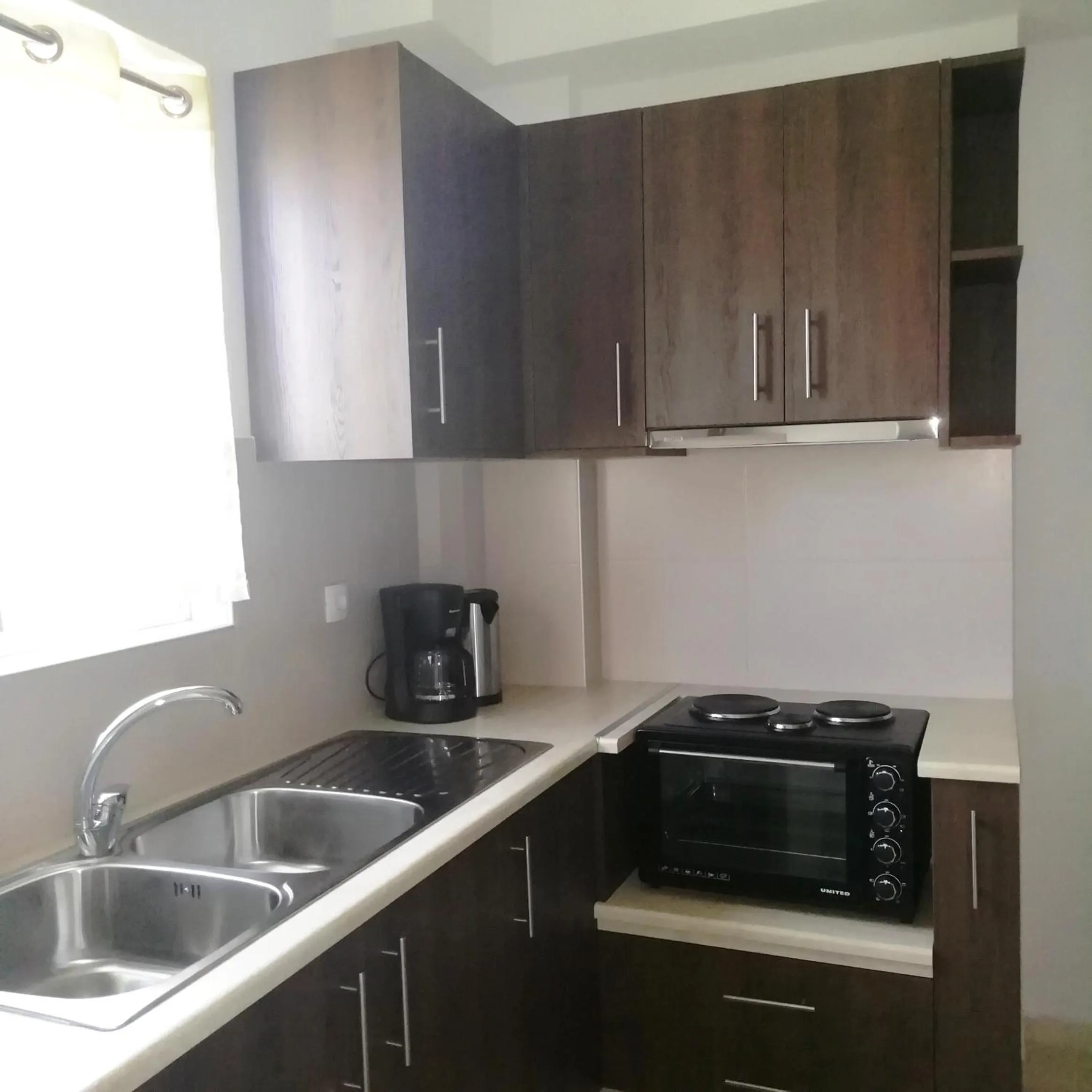 Kitchen or kitchenette in Hotel Thisvi