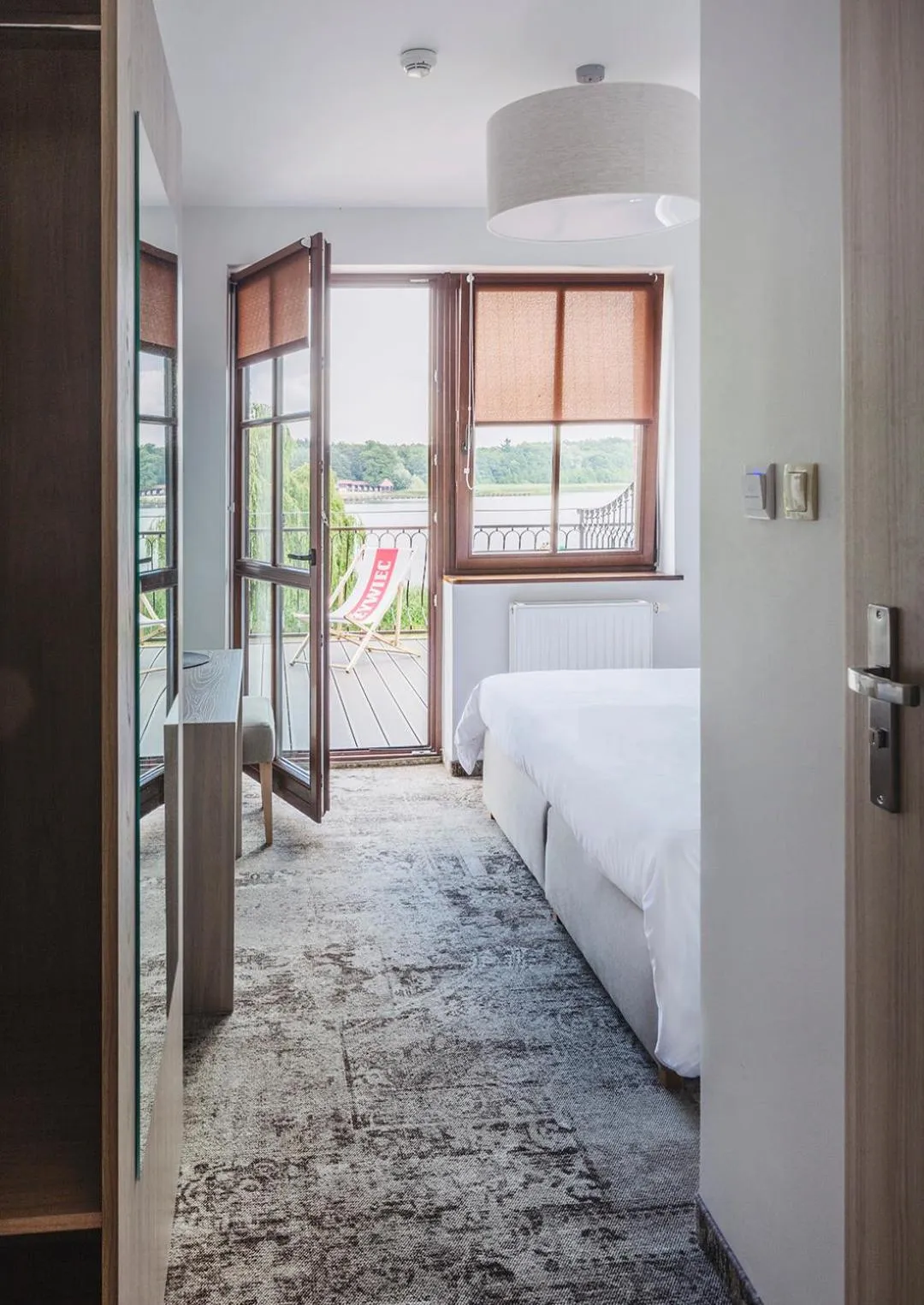 Bed in Hotel Barlinek