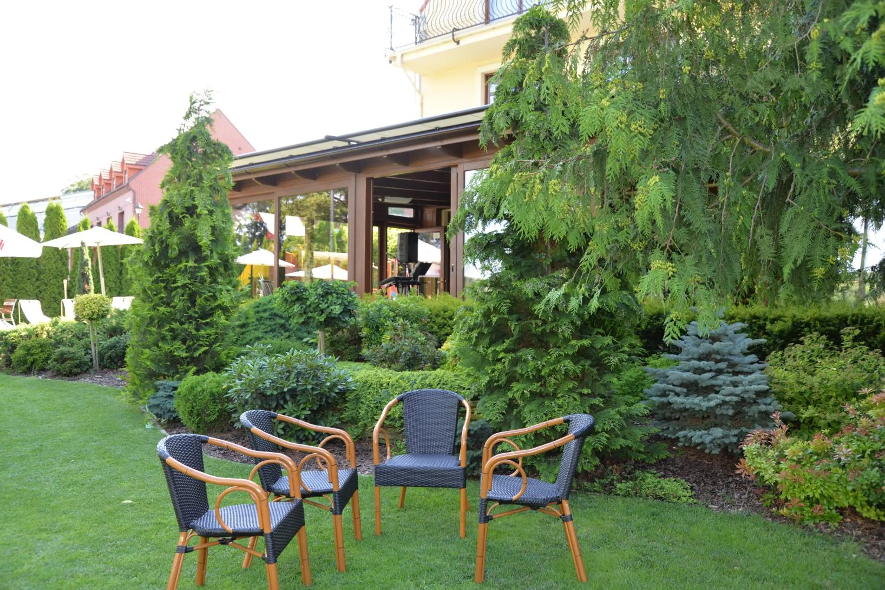 BBQ facilities in Hotel Barlinek