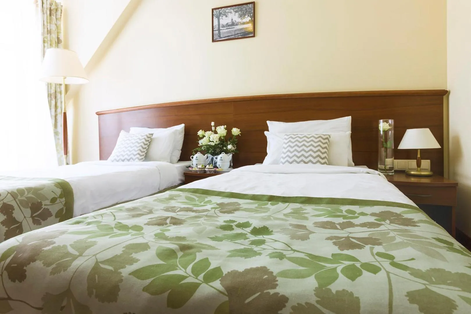 Bed in Hotel Barlinek