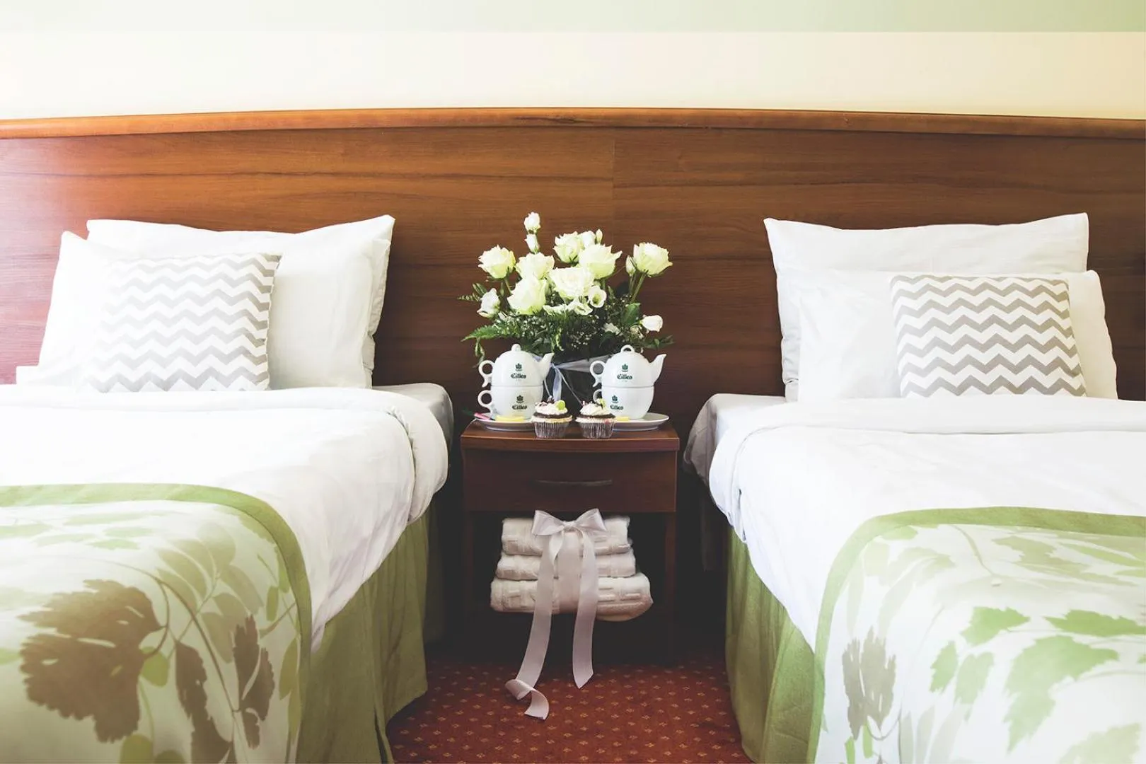 Bed in Hotel Barlinek