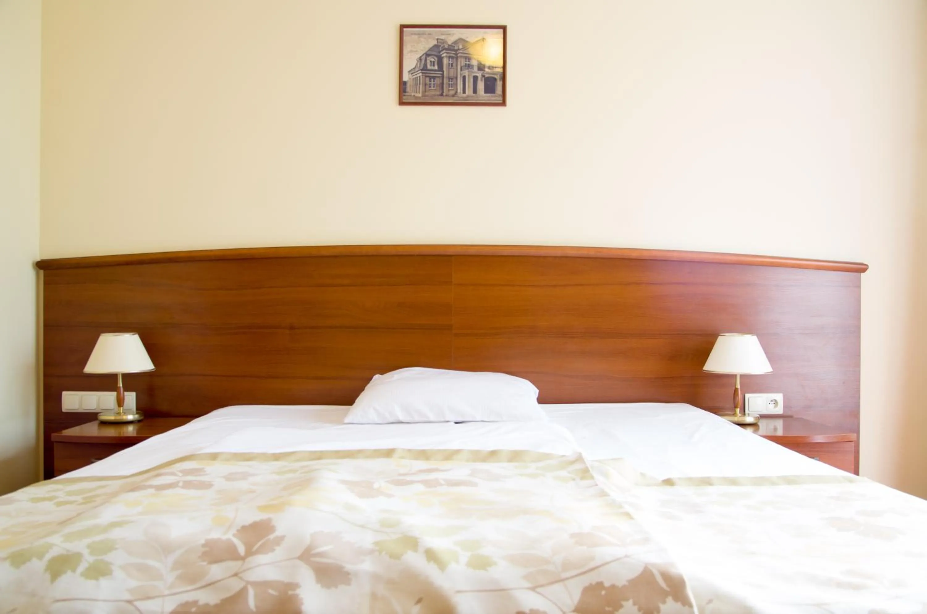 Bed in Hotel Barlinek