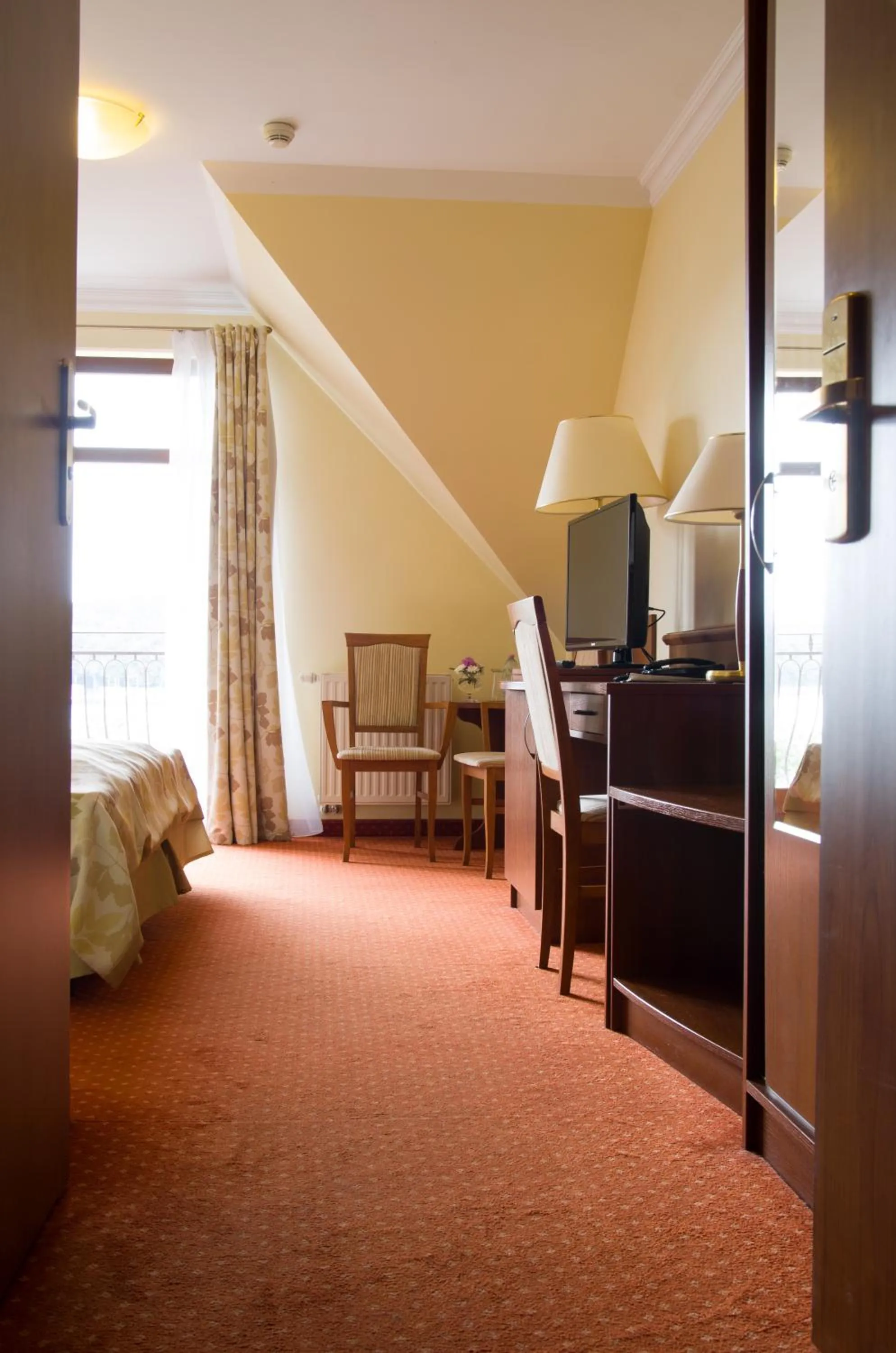 Bed in Hotel Barlinek