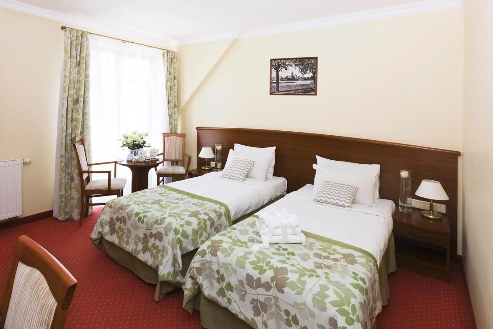 Bed in Hotel Barlinek