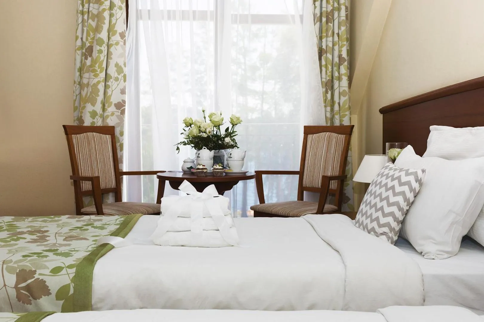 Bed in Hotel Barlinek