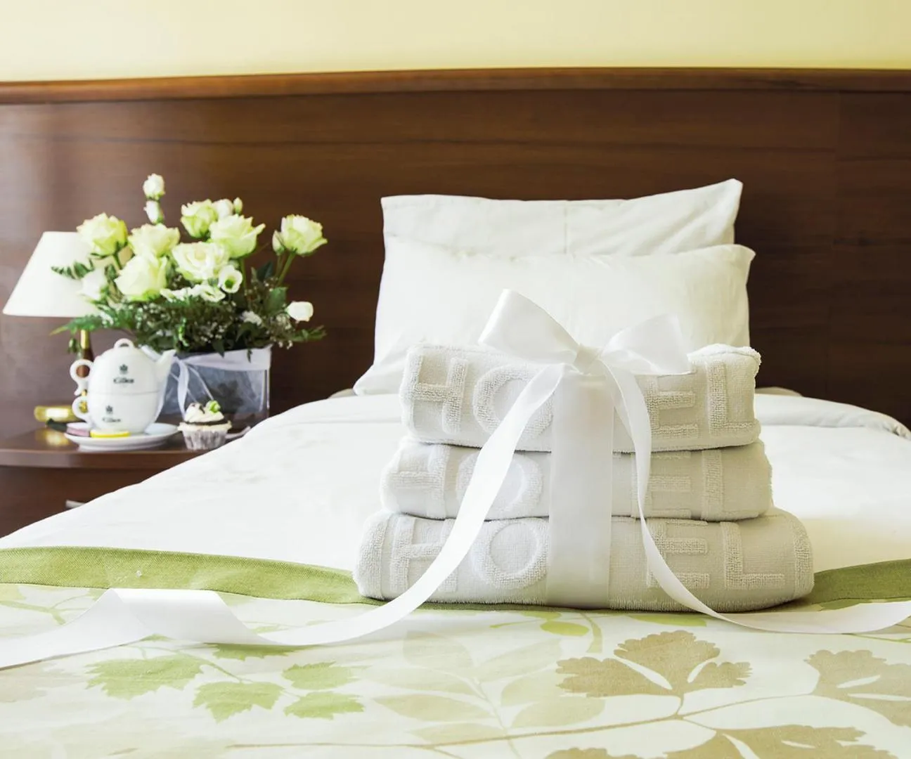 Bed in Hotel Barlinek