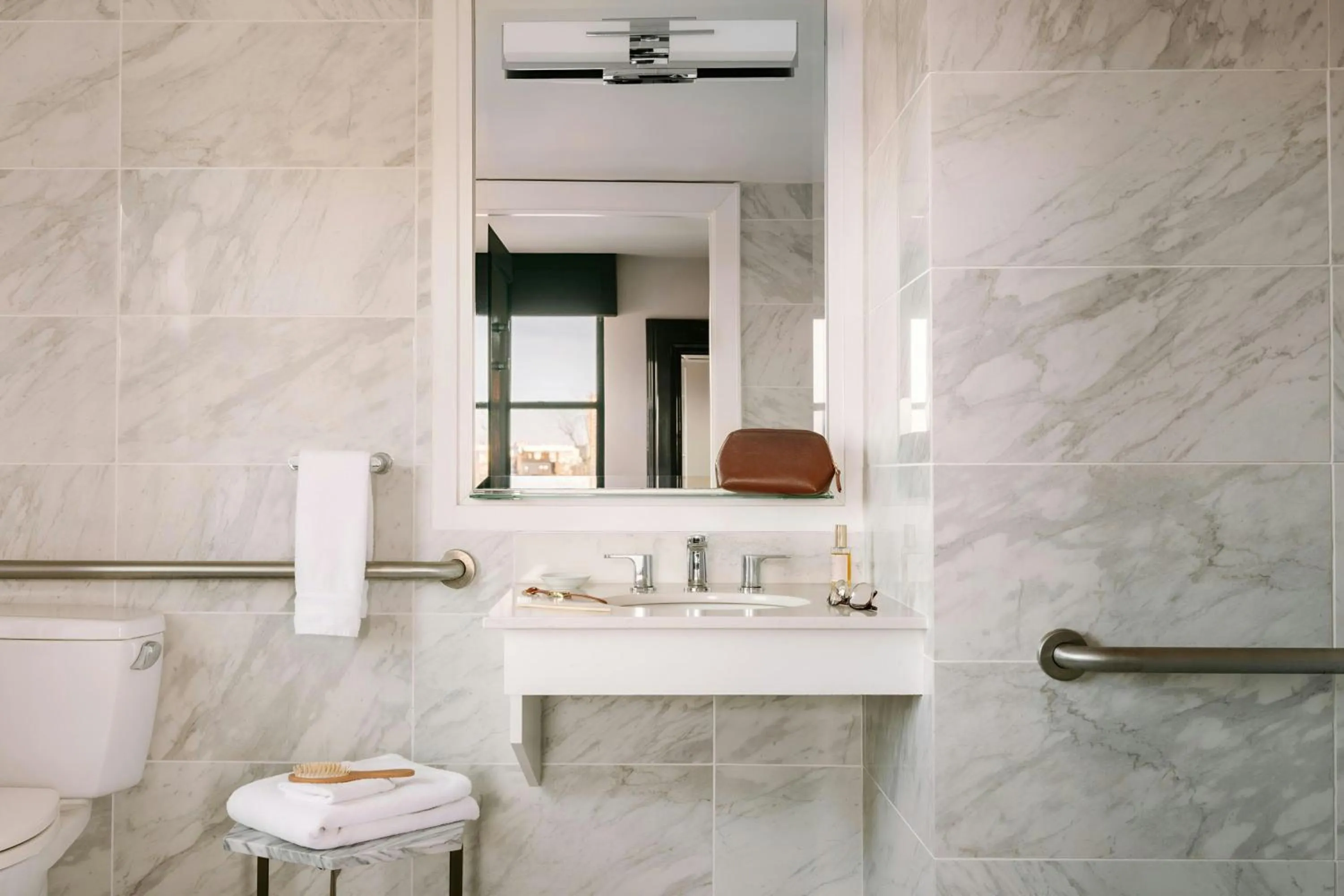 Bathroom in No. 284 Back Bay Hotel, Sonder by Marriott Bonvoy